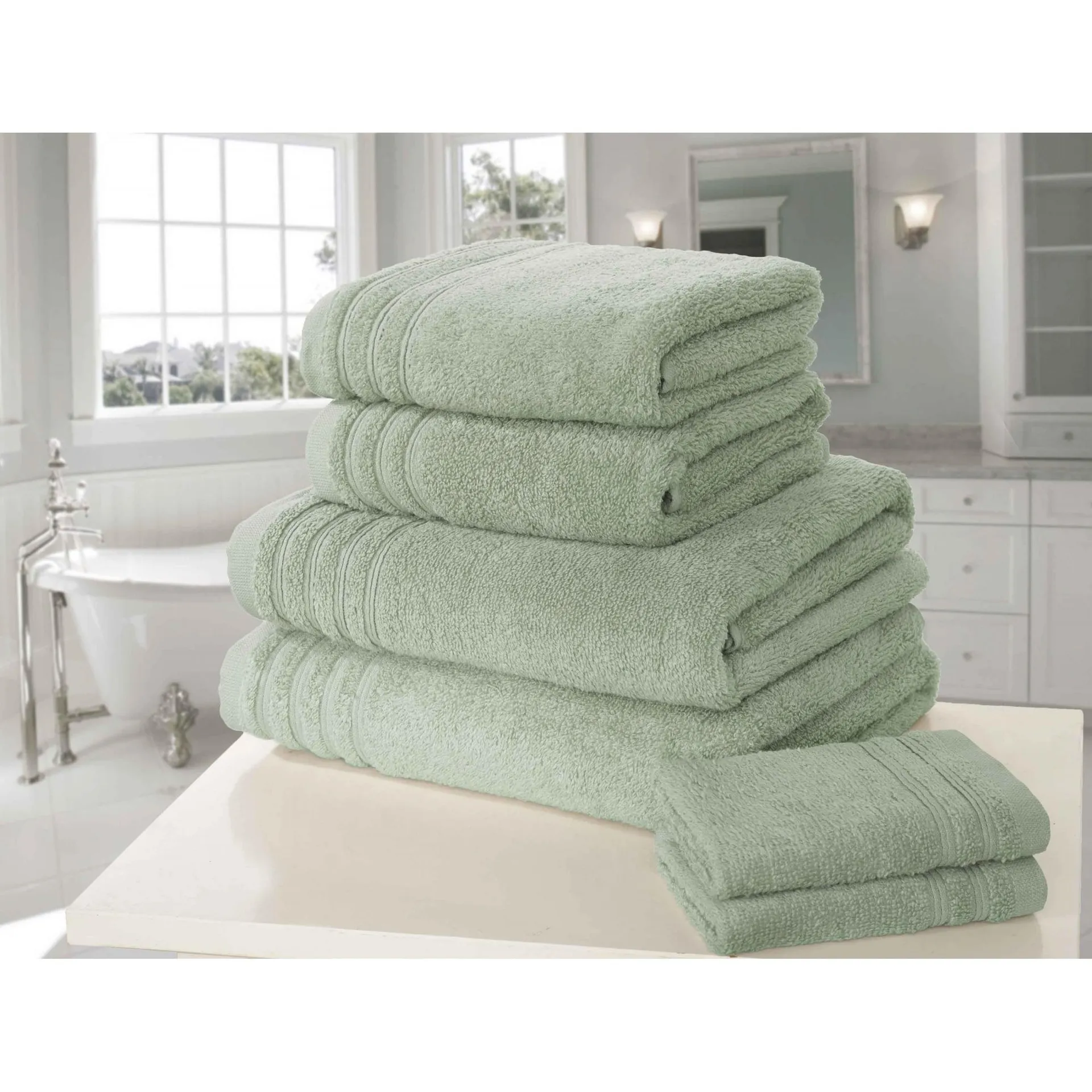 Lewis's So Soft Zero Twist Towel Range - Green