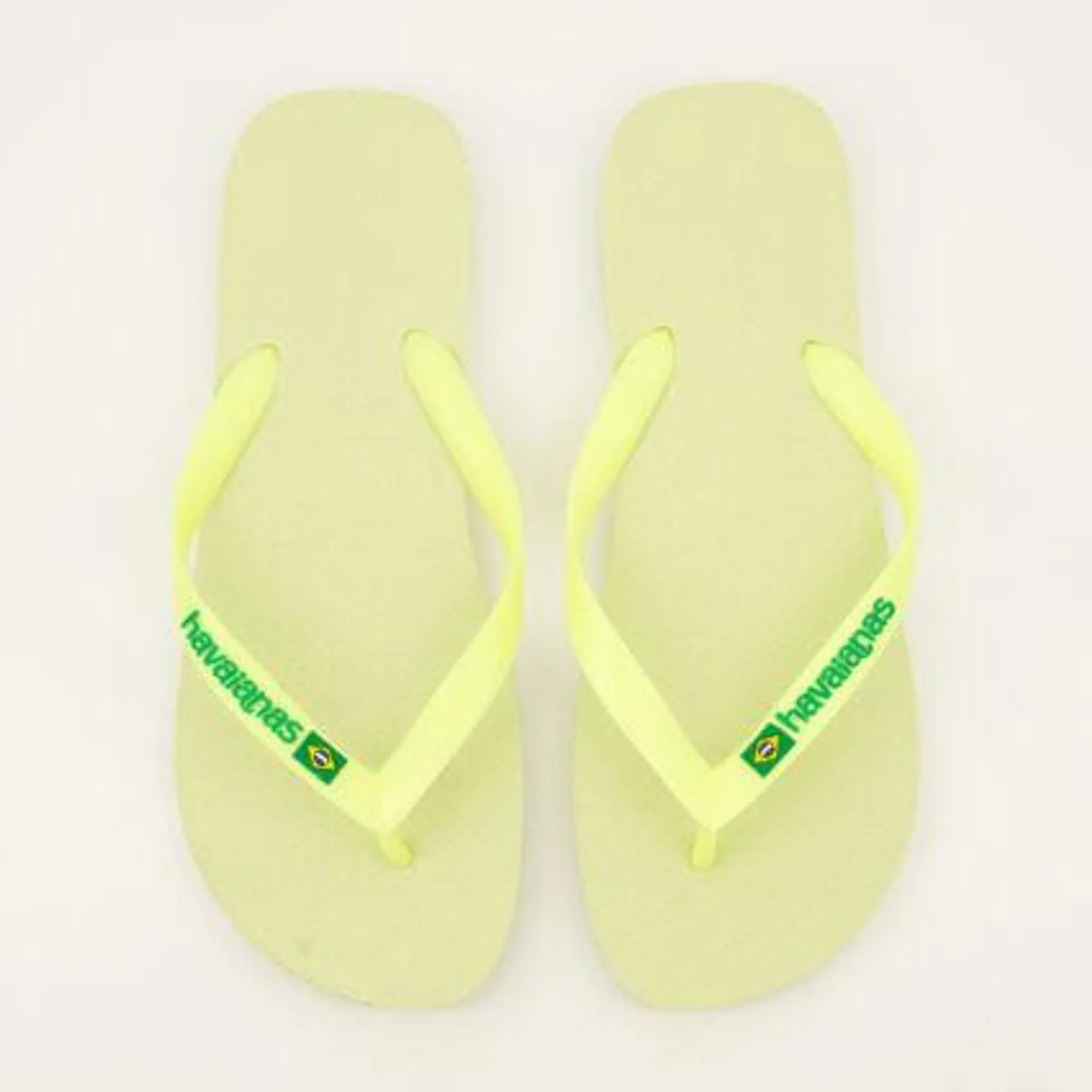 Green Brazil Flip Flops