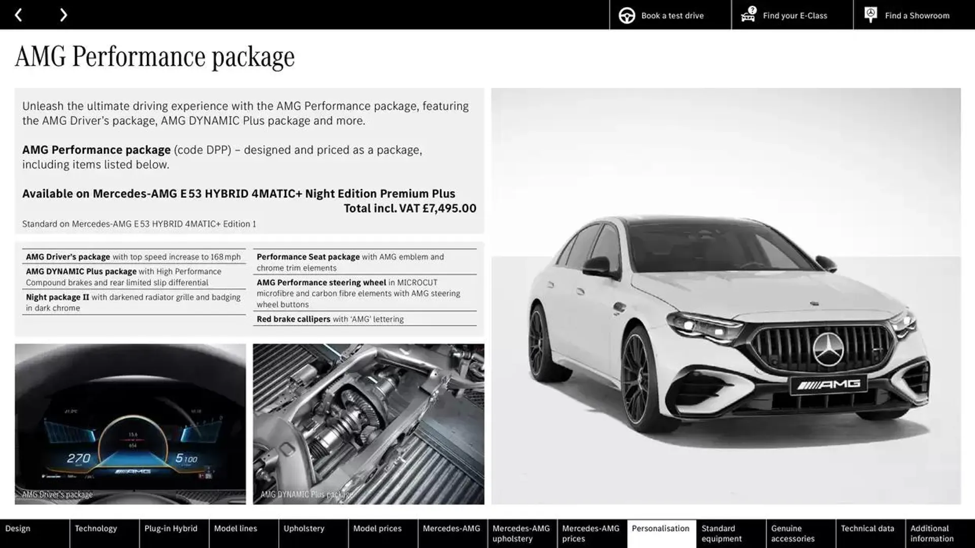 Mercedes Benz New E-Class Saloon from 11 October to 11 October 2025 - Catalogue Page 64