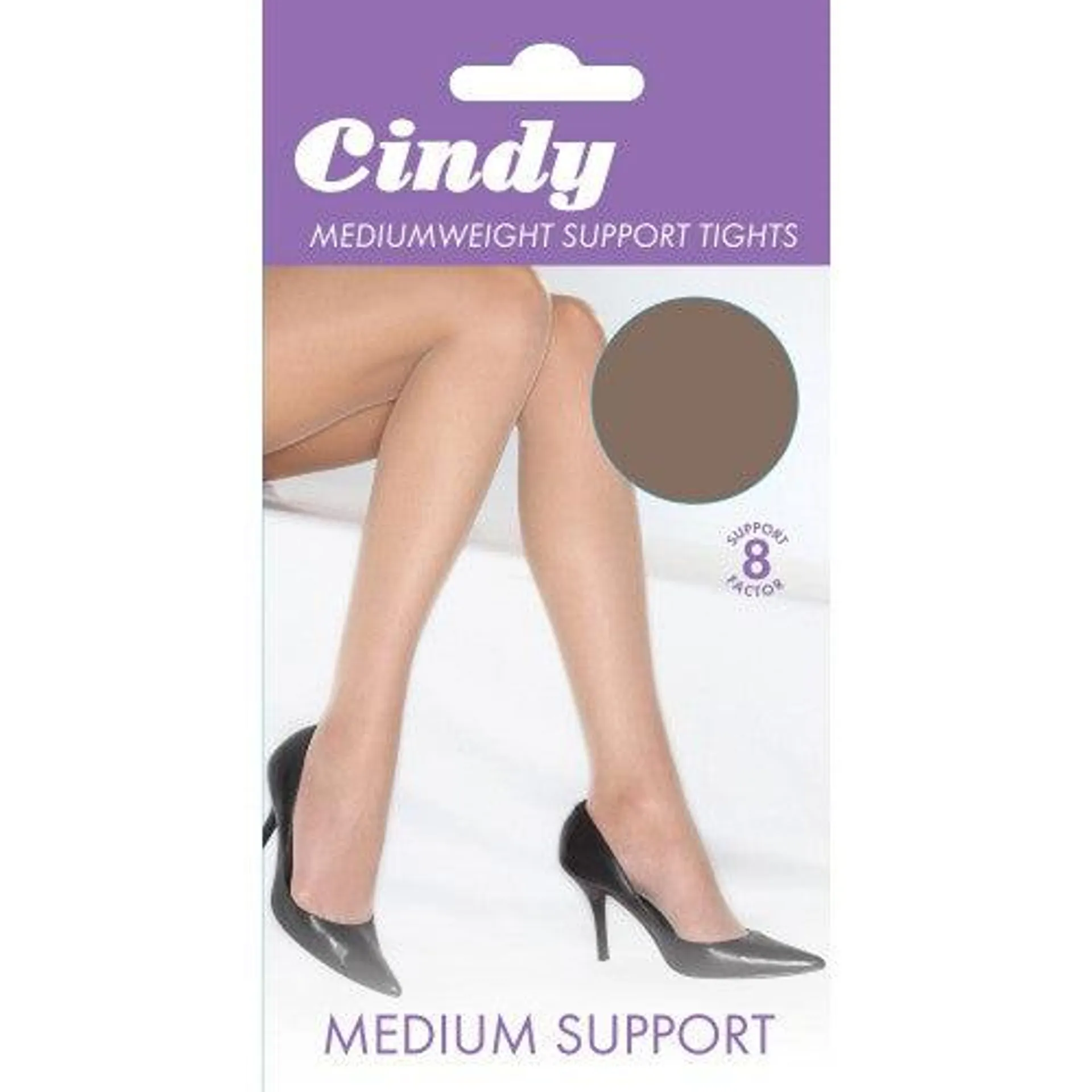 Cindy Womens/Ladies Mediumweight Support Tights (1 Pair)