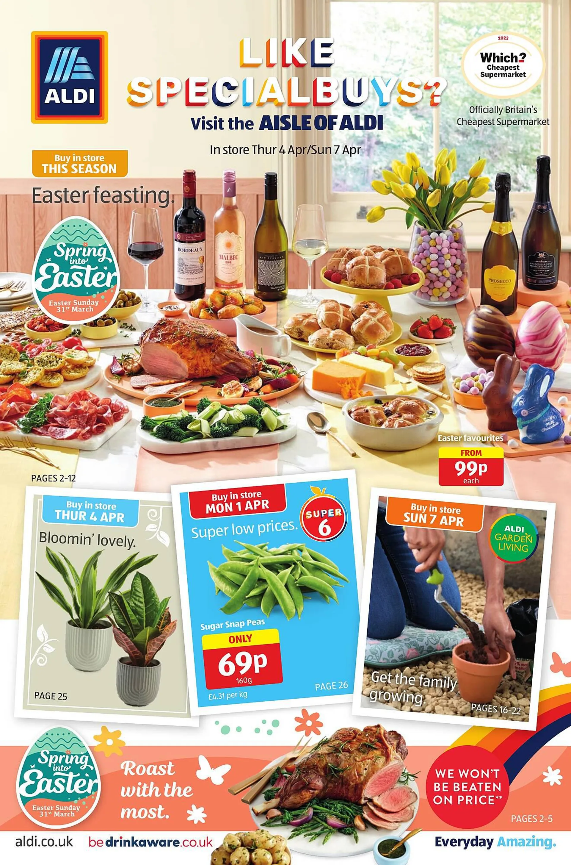 Aldi leaflet from 4 April to 7 April 2024 - Catalogue Page 