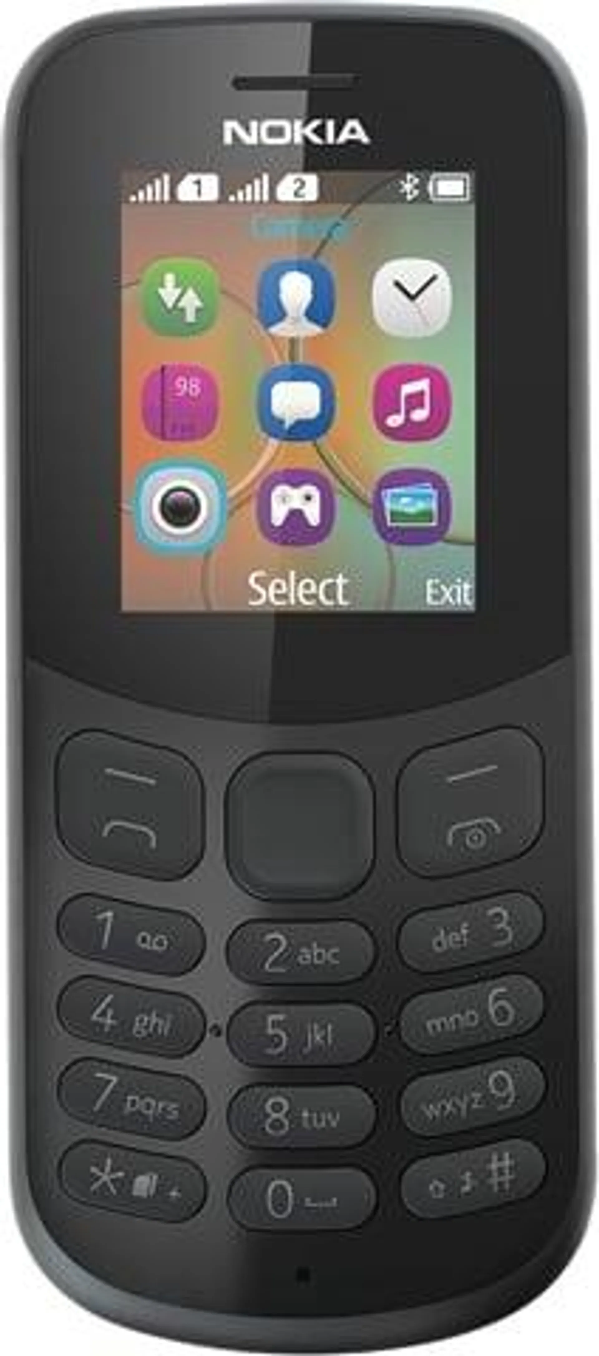 Nokia 130 (2017) Black, Unlocked B