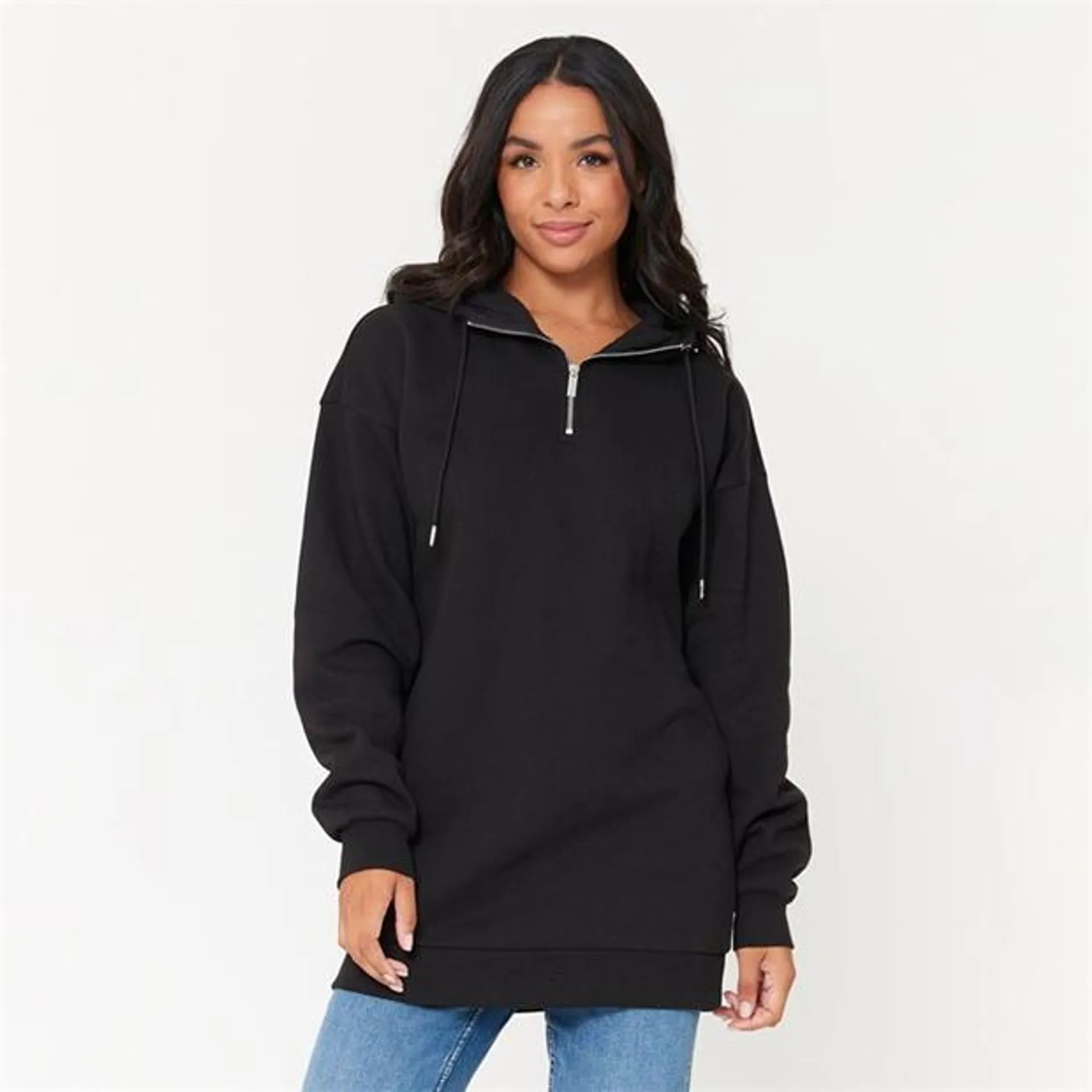 Half Zip Oversize Sweat