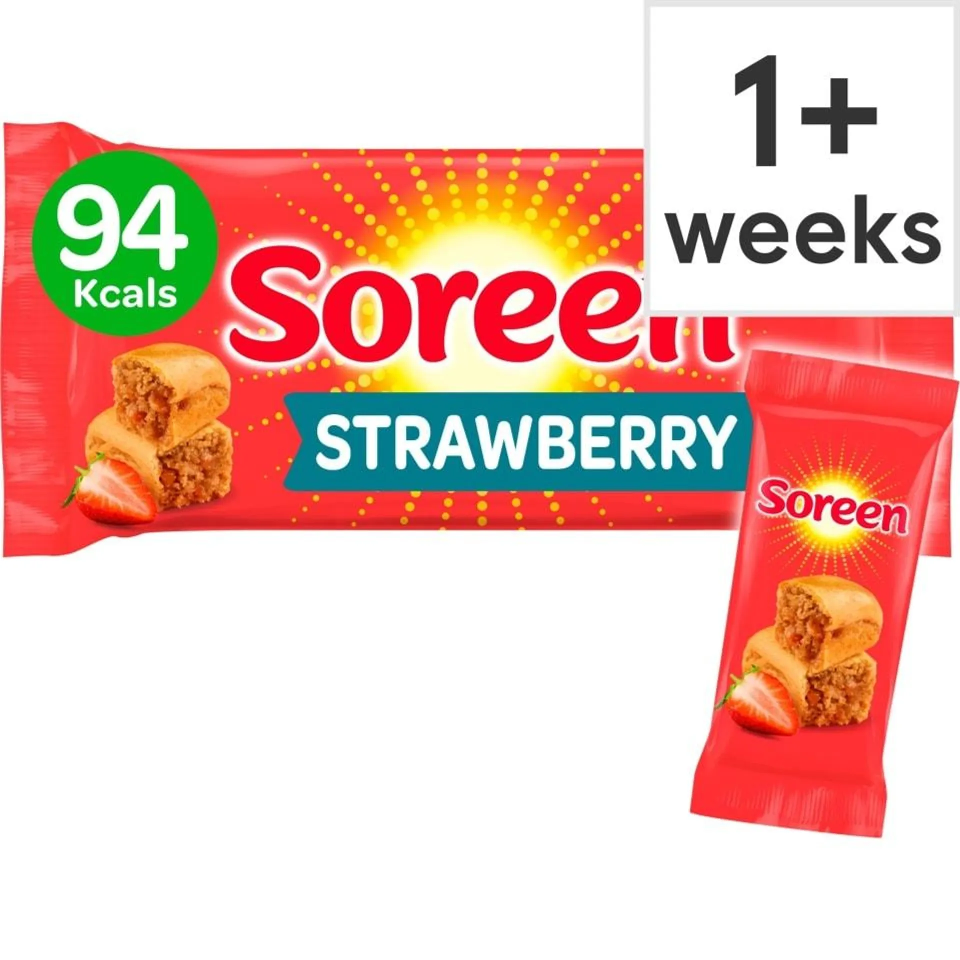 Soreen 5 Strawberry Lunchbox Loaves 150G