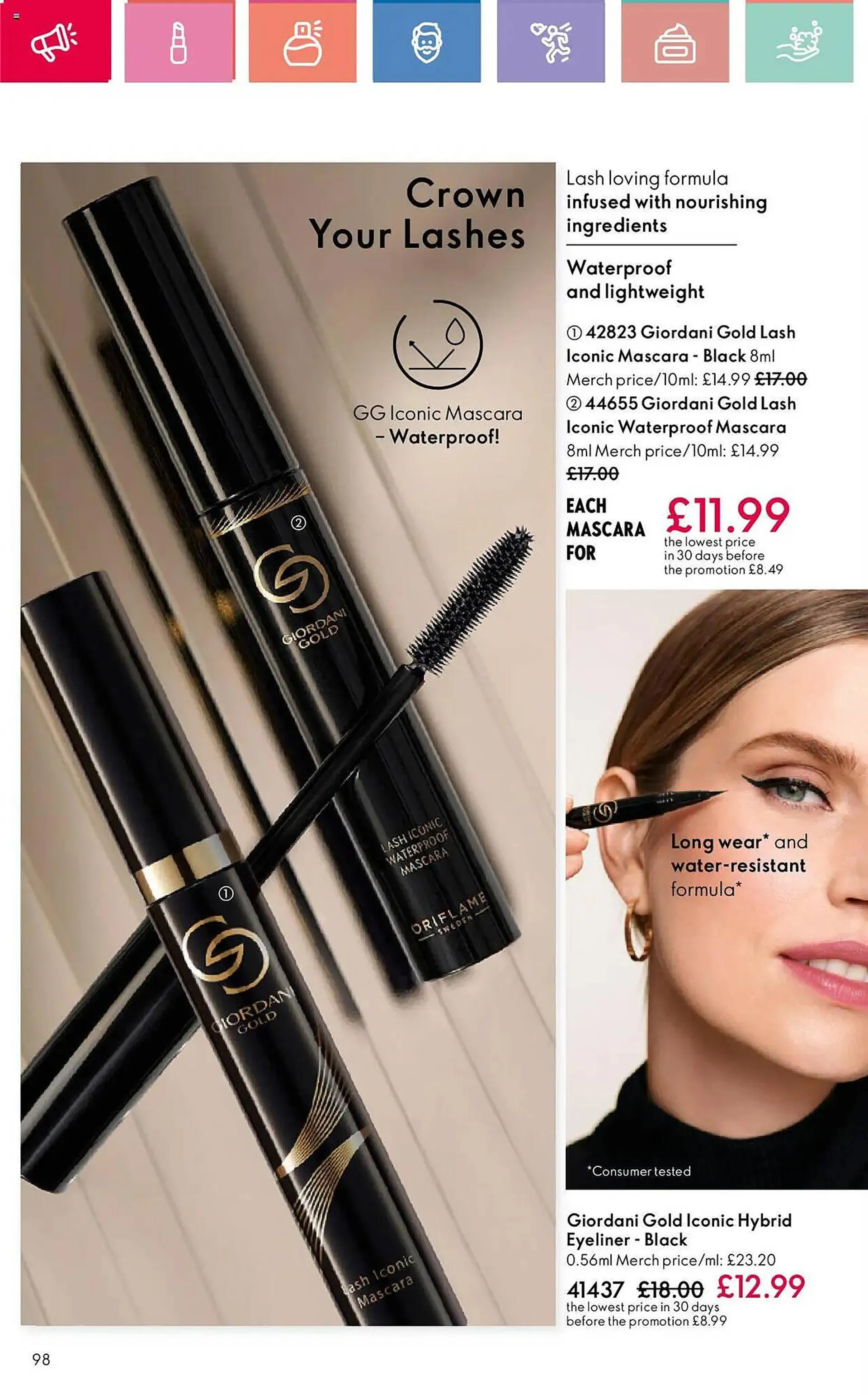 Oriflame leaflet from 3 January to 22 January 2025 - Catalogue Page 98