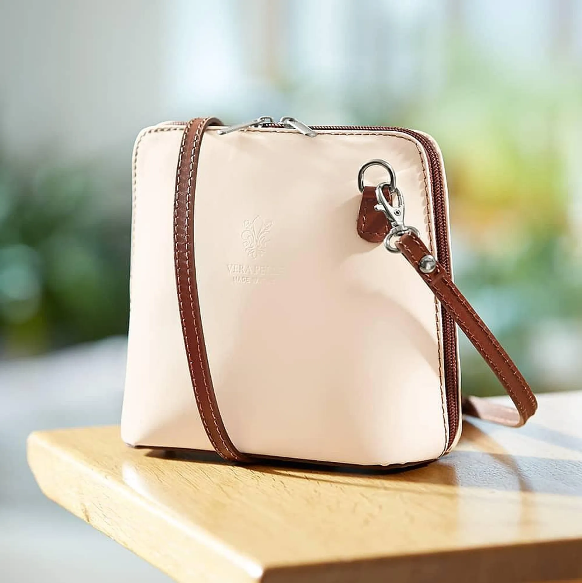 Cafe Au Lait Cross-Body Bag