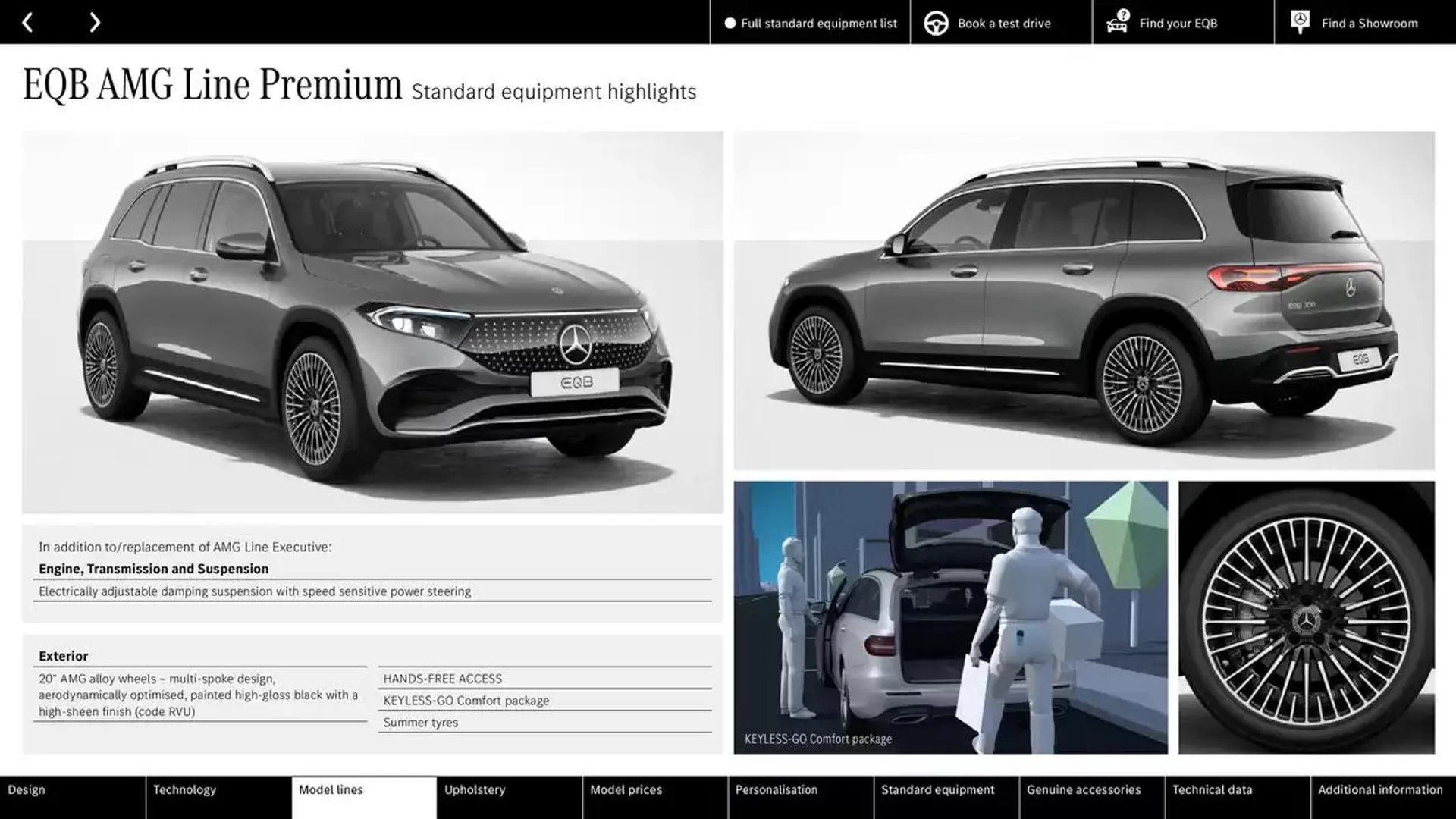 Mercedes Benz New EQB from 28 September to 28 September 2025 - Catalogue Page 22