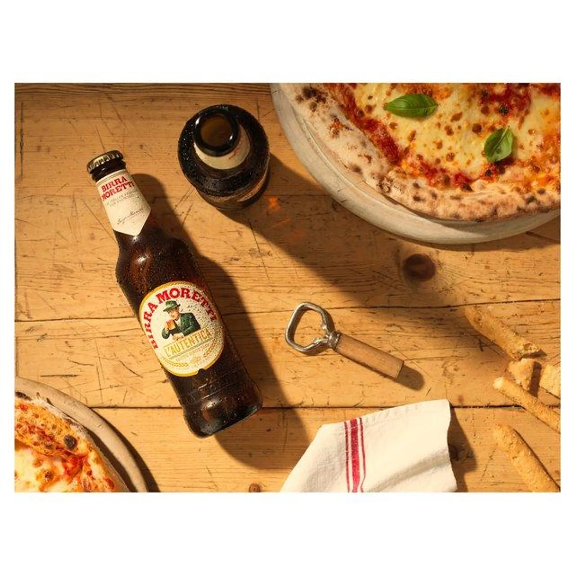 Birra Moretti Lager Beer Bottles