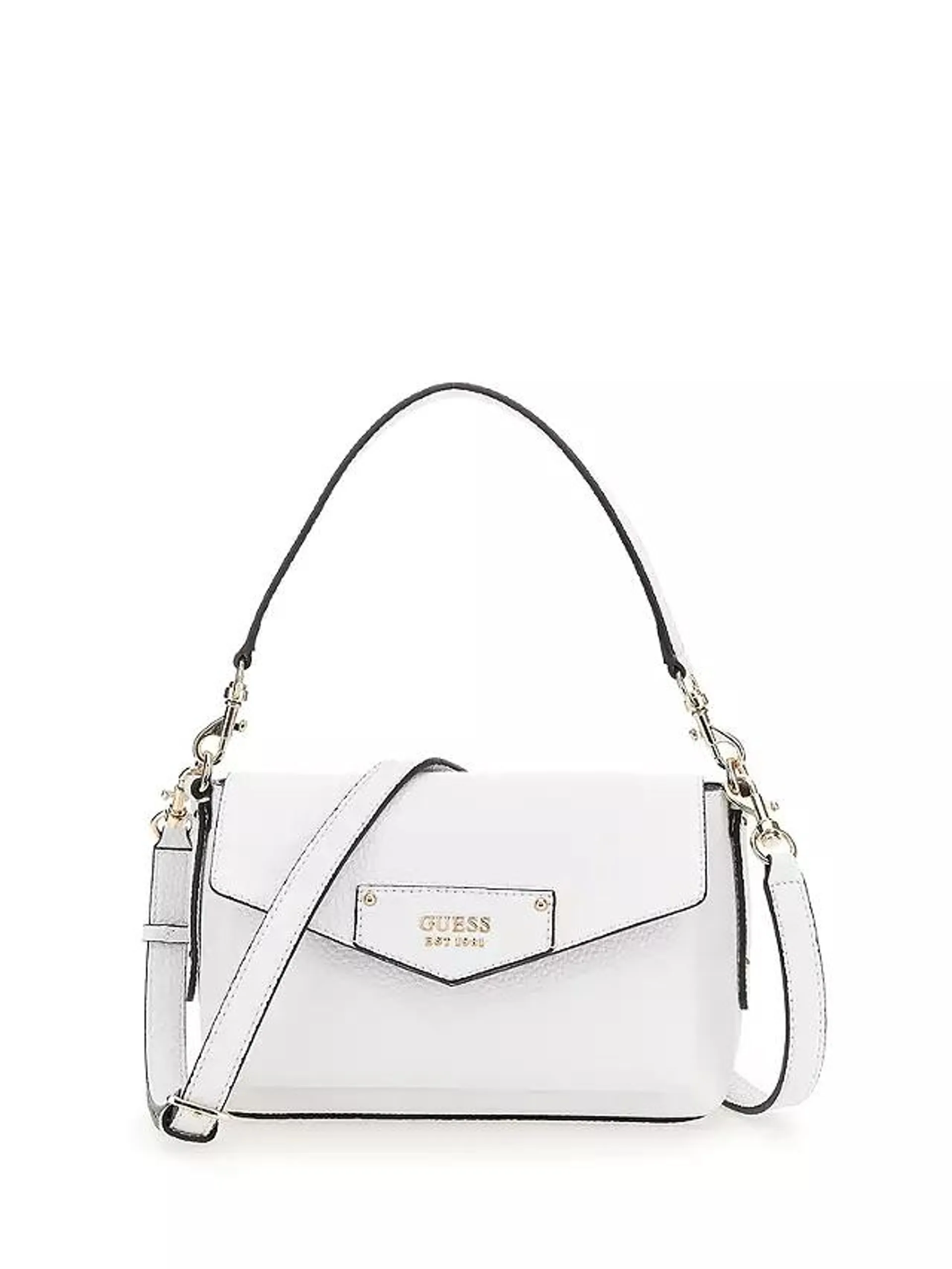 GUESS Eco Brenton Mini Shoulder Bag, White