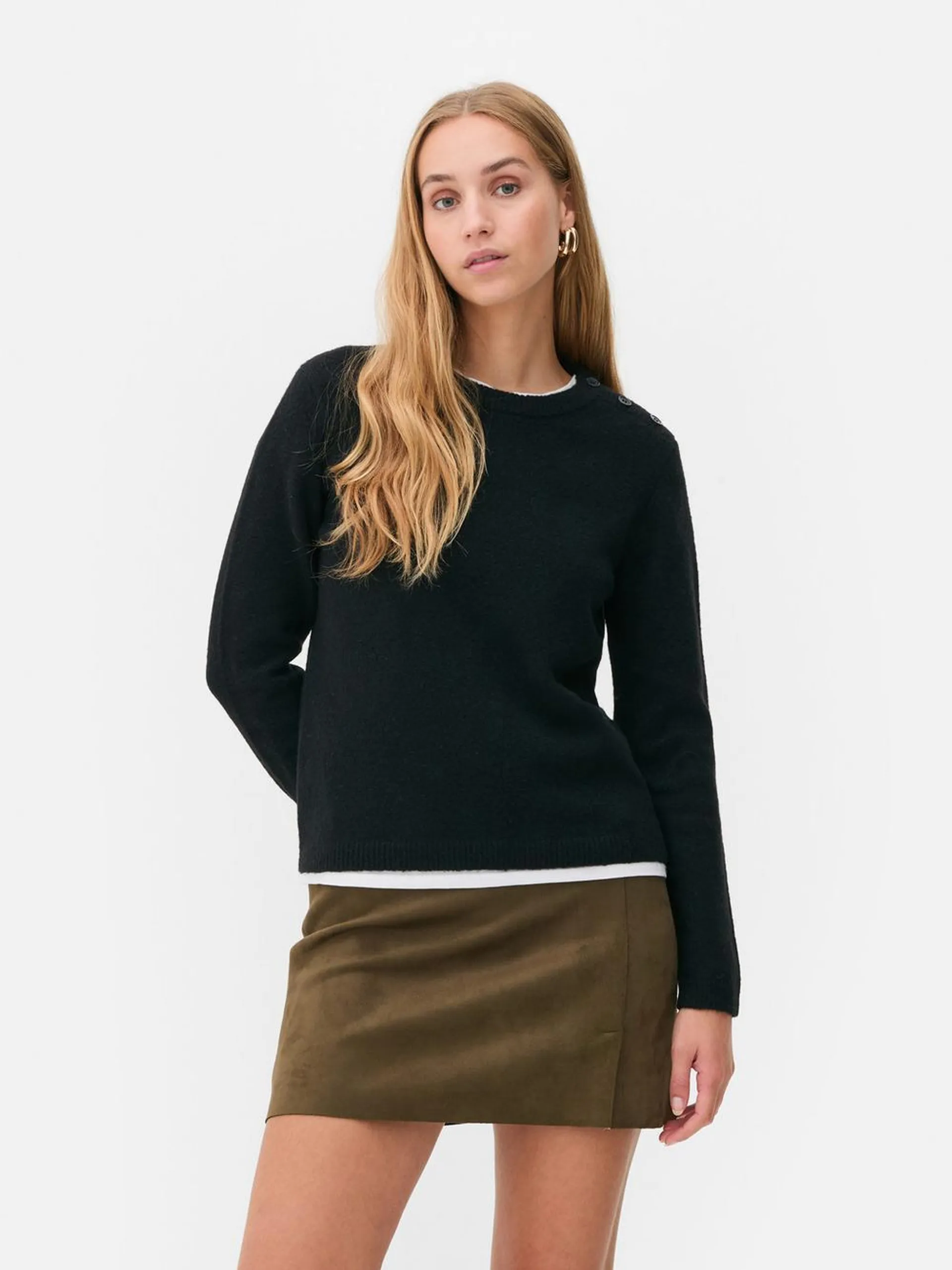 Fine Gauge Knit Jumper