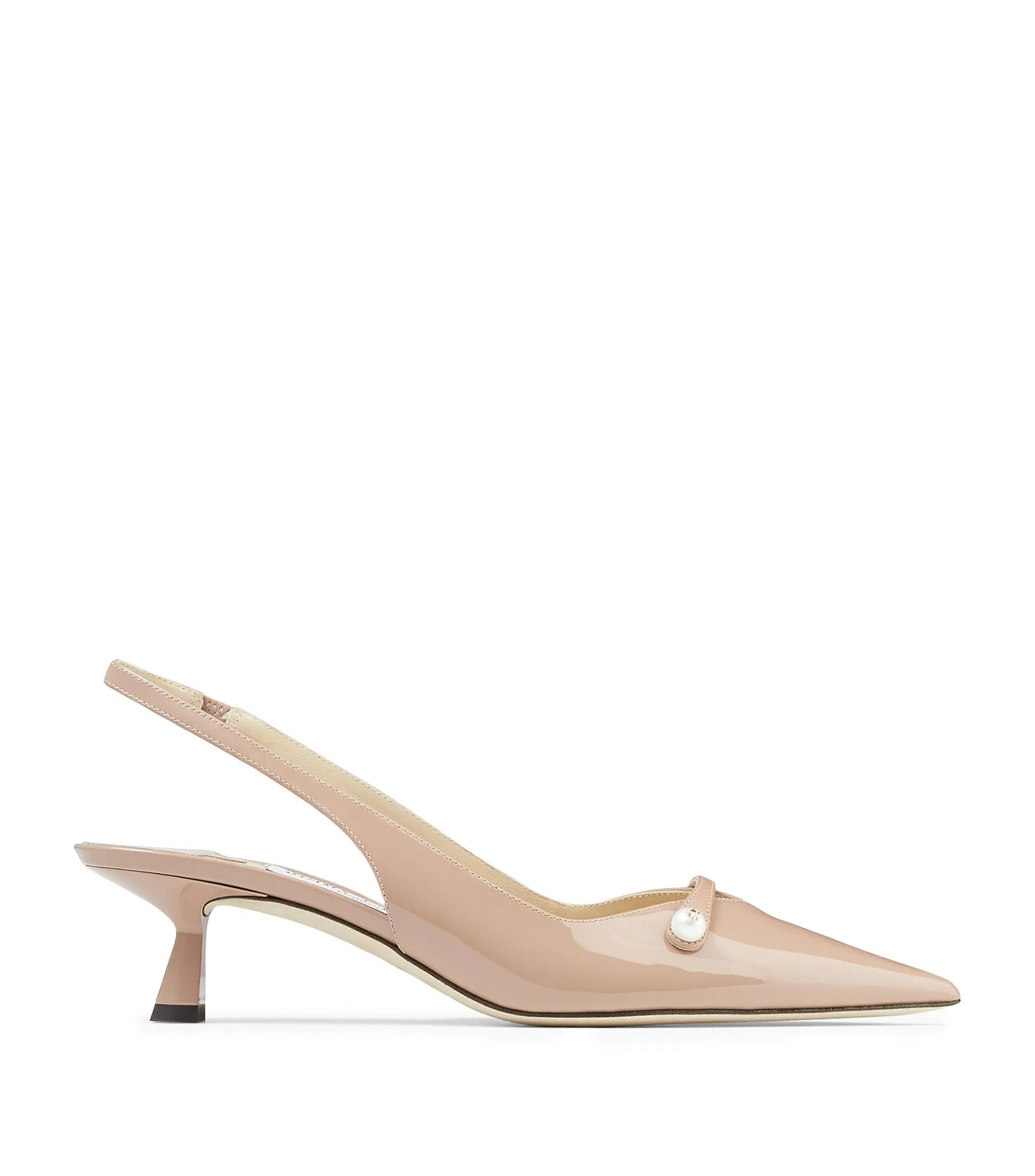 Amita 45 Leather Slingback Pumps