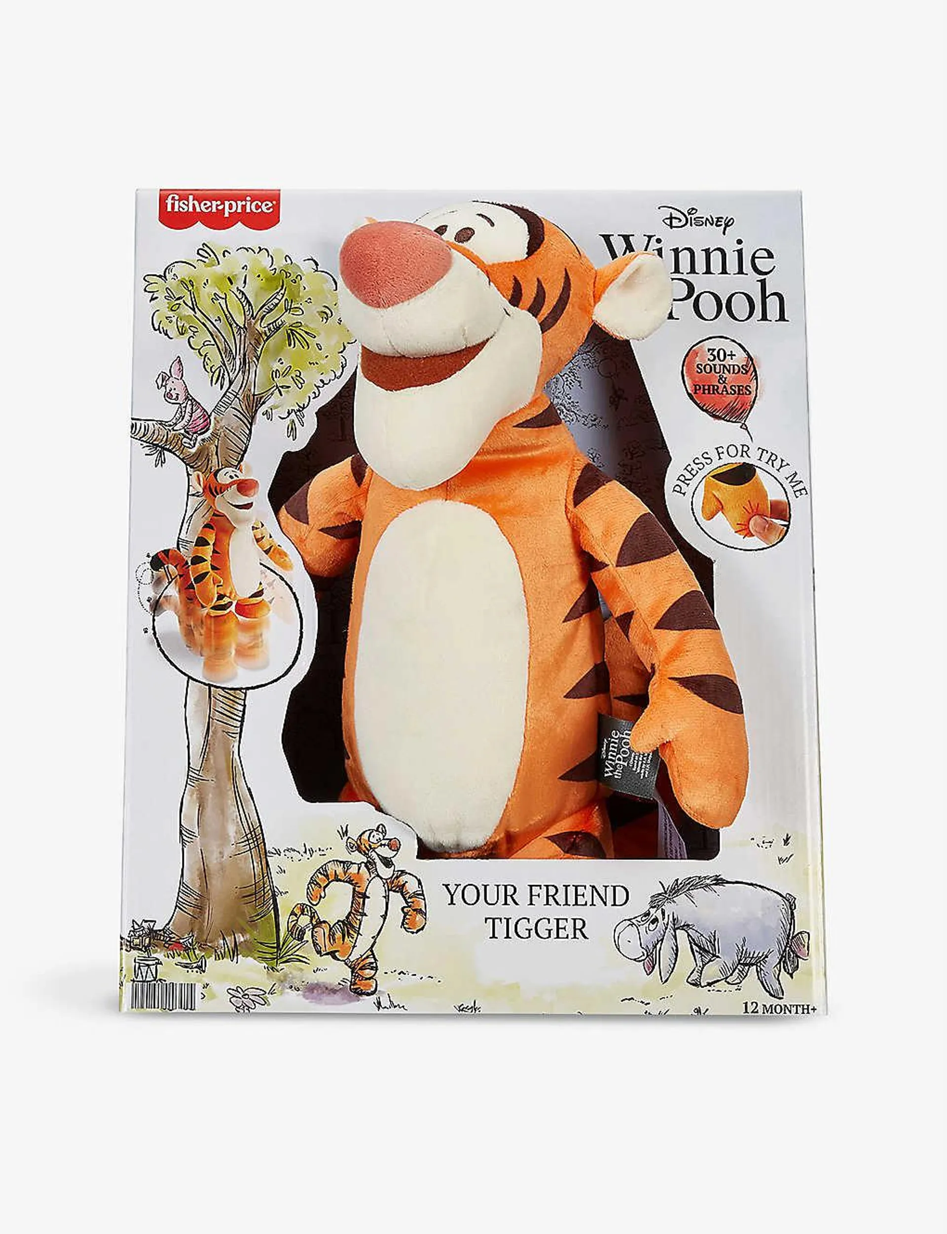 Tigger Deluxe singing dancing soft toy 32cm