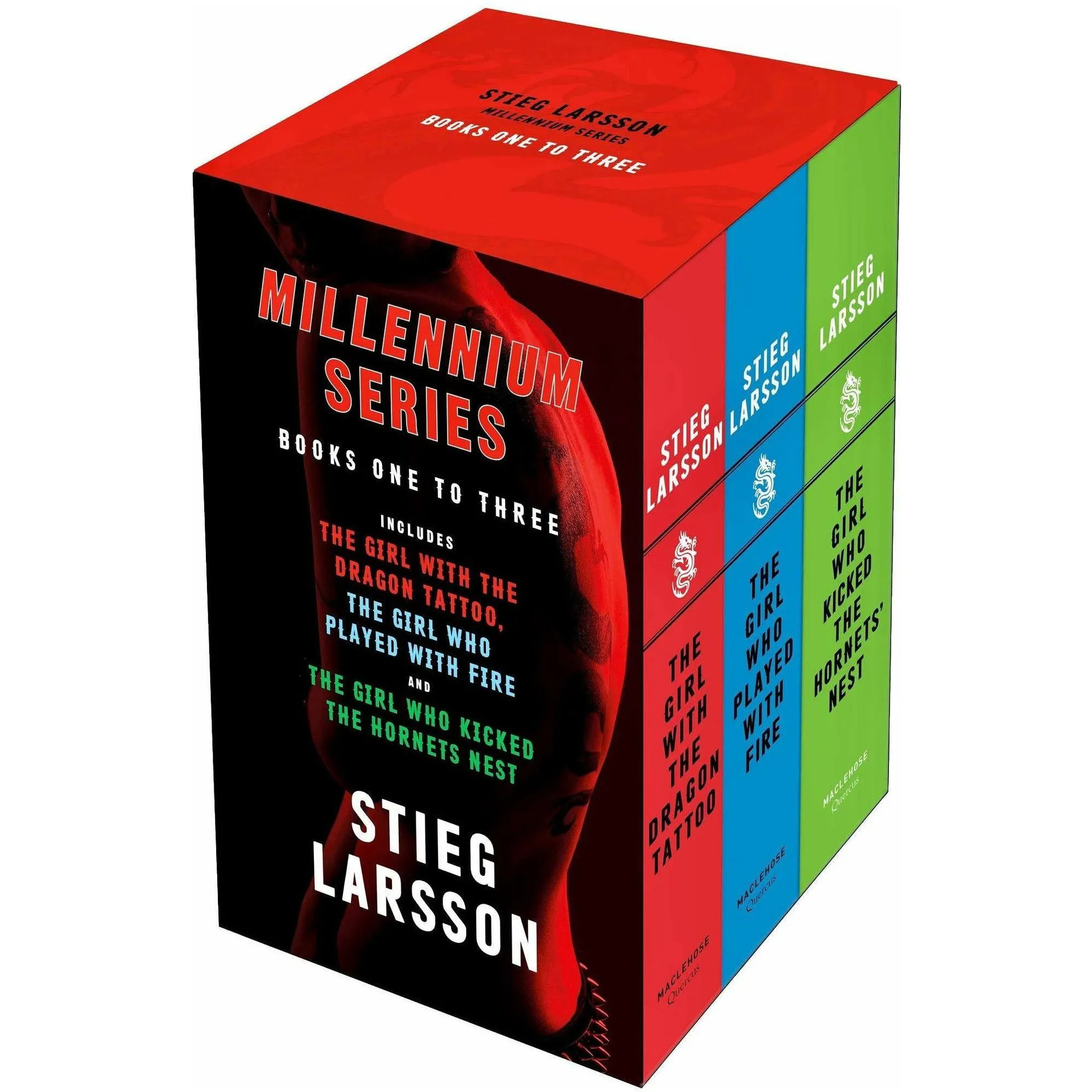 The Millennium Trilogy 3 Books Collection Box Set by Stieg Larsson