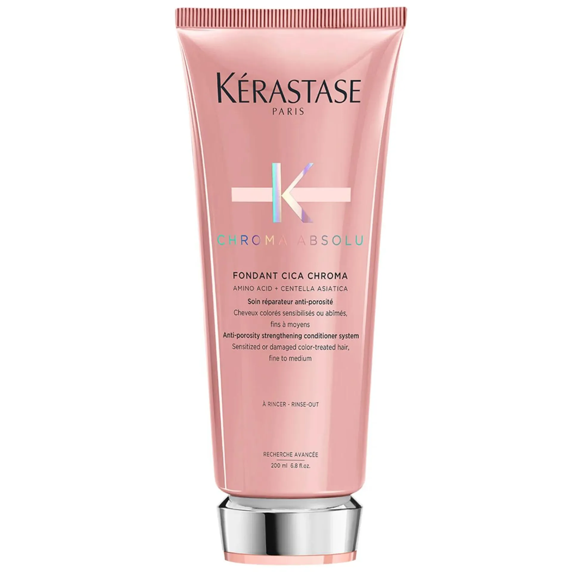 Kérastase Chroma Absolu Fondant Cica Chroma: Anti-Porosity Strengthening Conditioner System 200ml