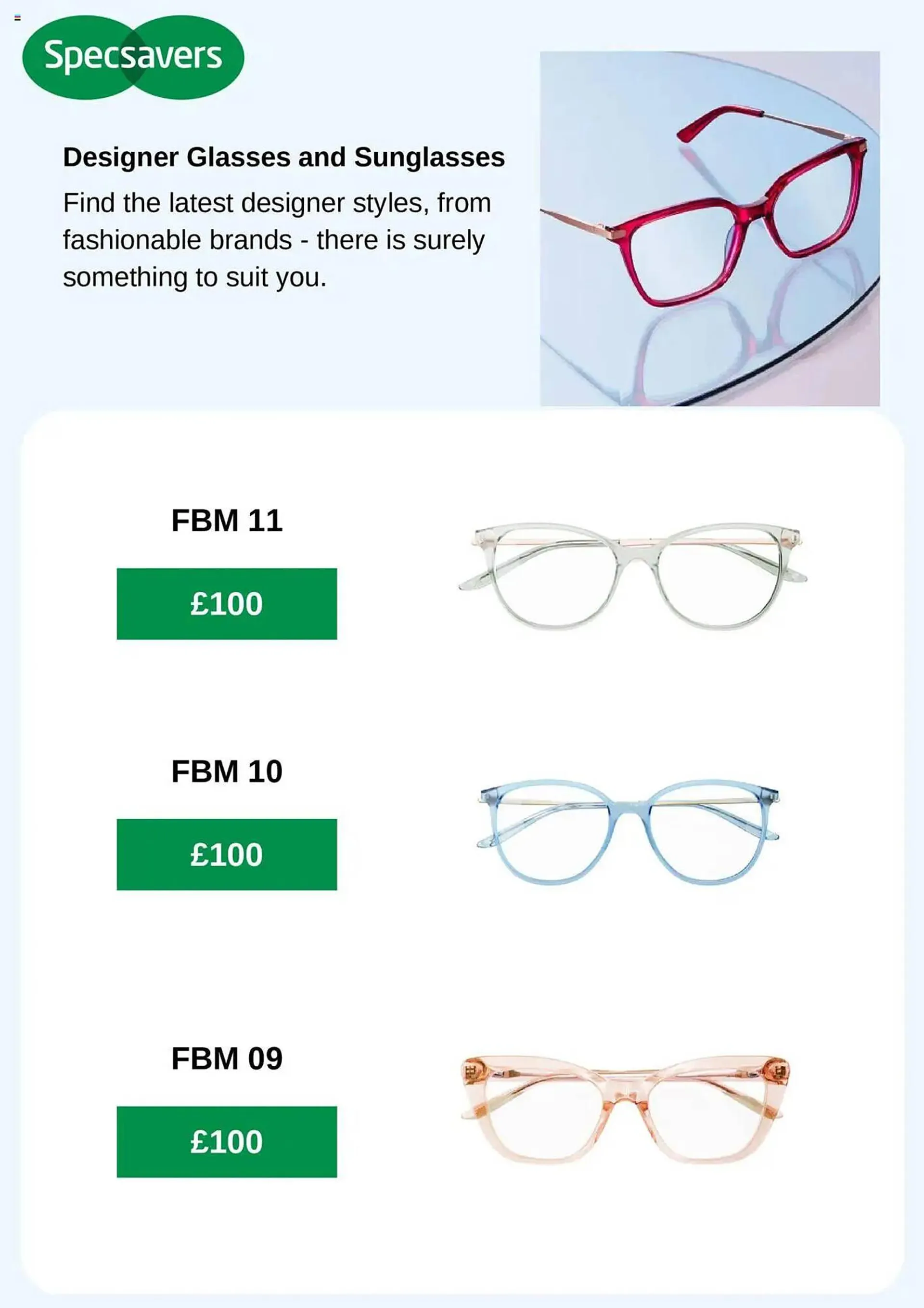 Specsavers leaflet from 8 December to 7 January 2025 - Catalogue Page 3