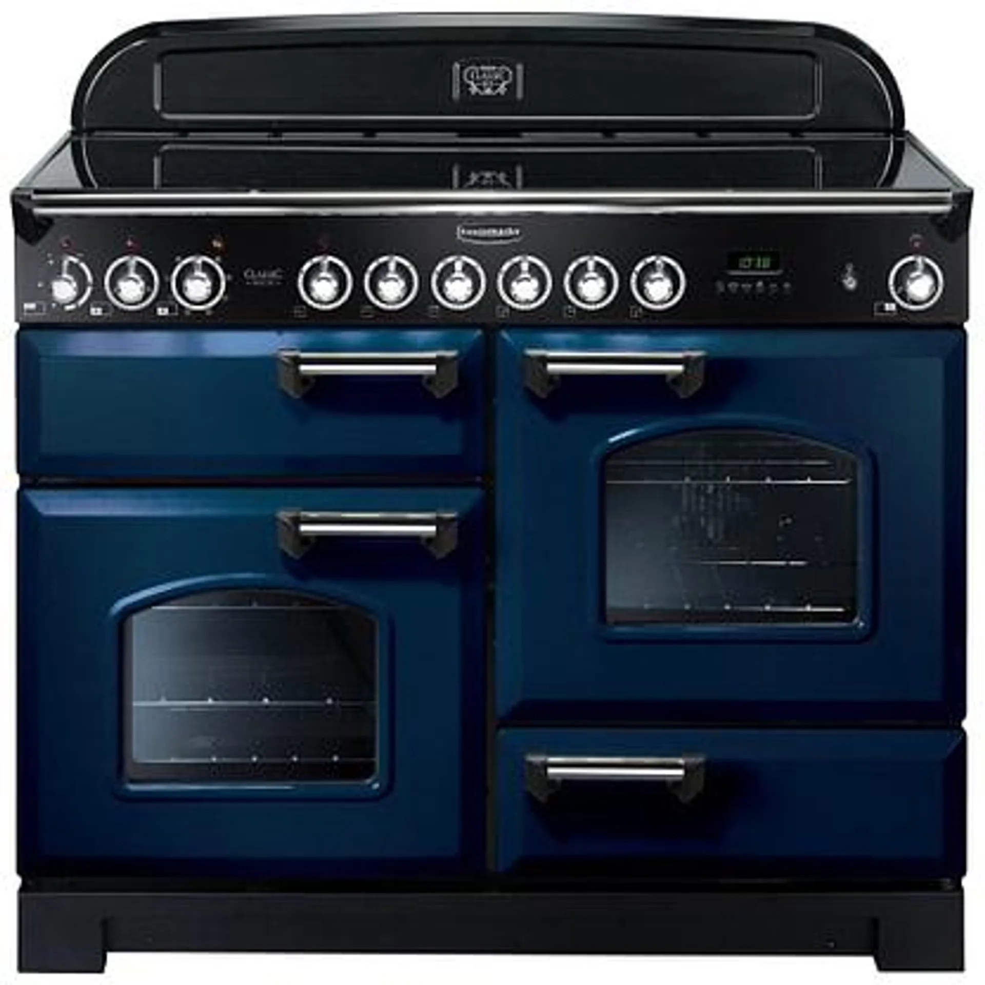 Rangemaster CDL110ECRB/C Classic Deluxe 110cm Ceramic Range Cooker 114130 – BLUE