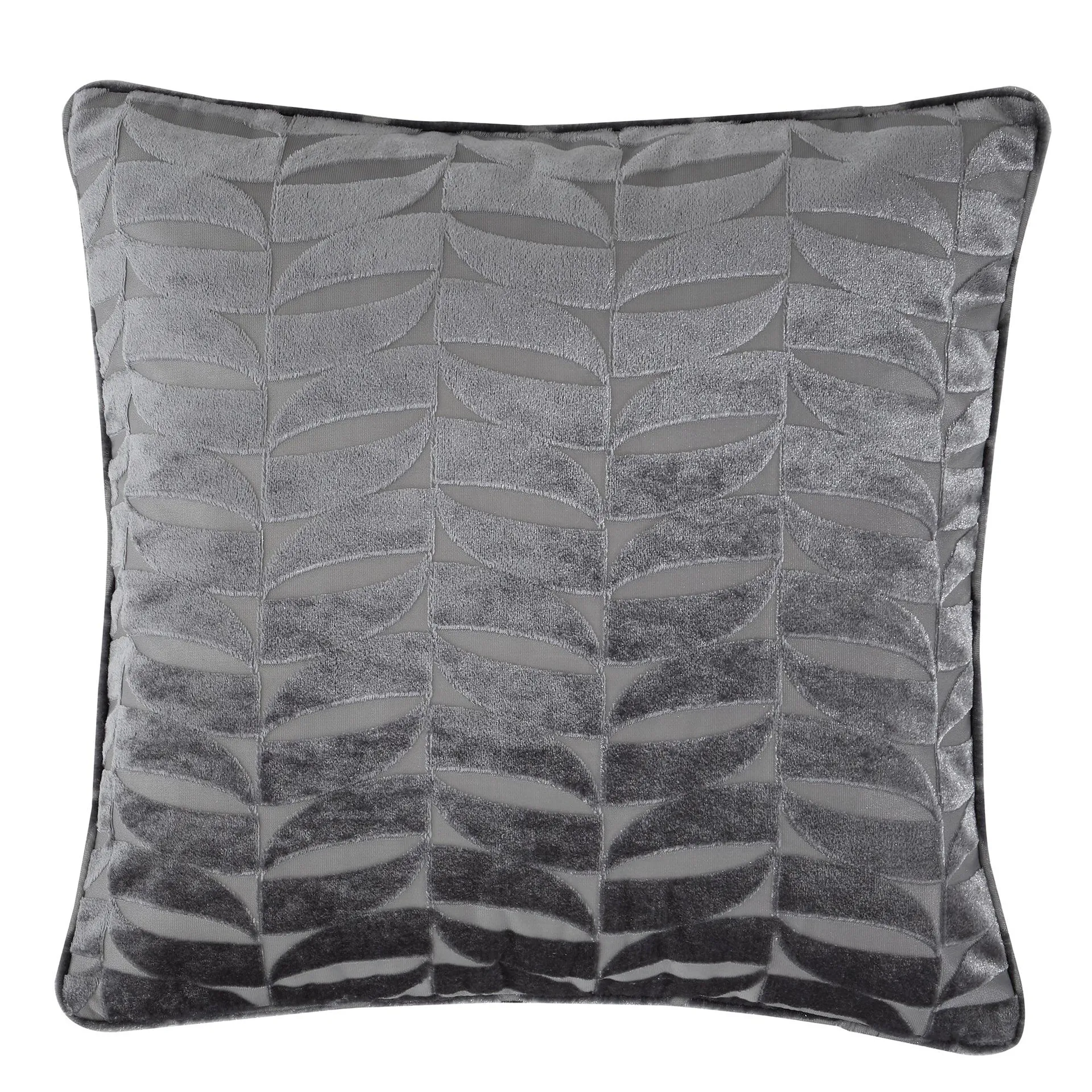 Curtina Kendal Jacquard Cushion Charcoal