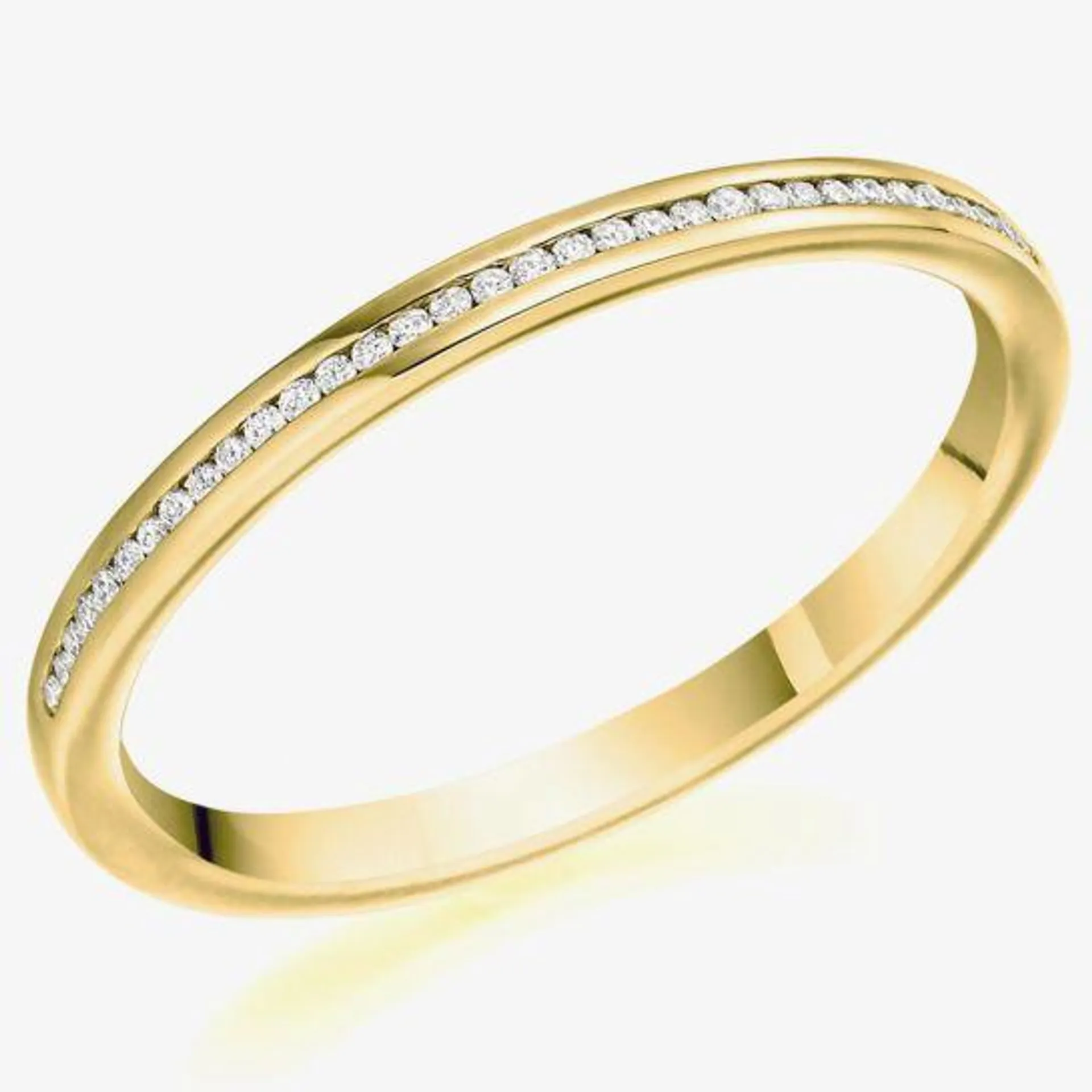 18ct Gold Diamond Eternity Ring HET8971 18Y