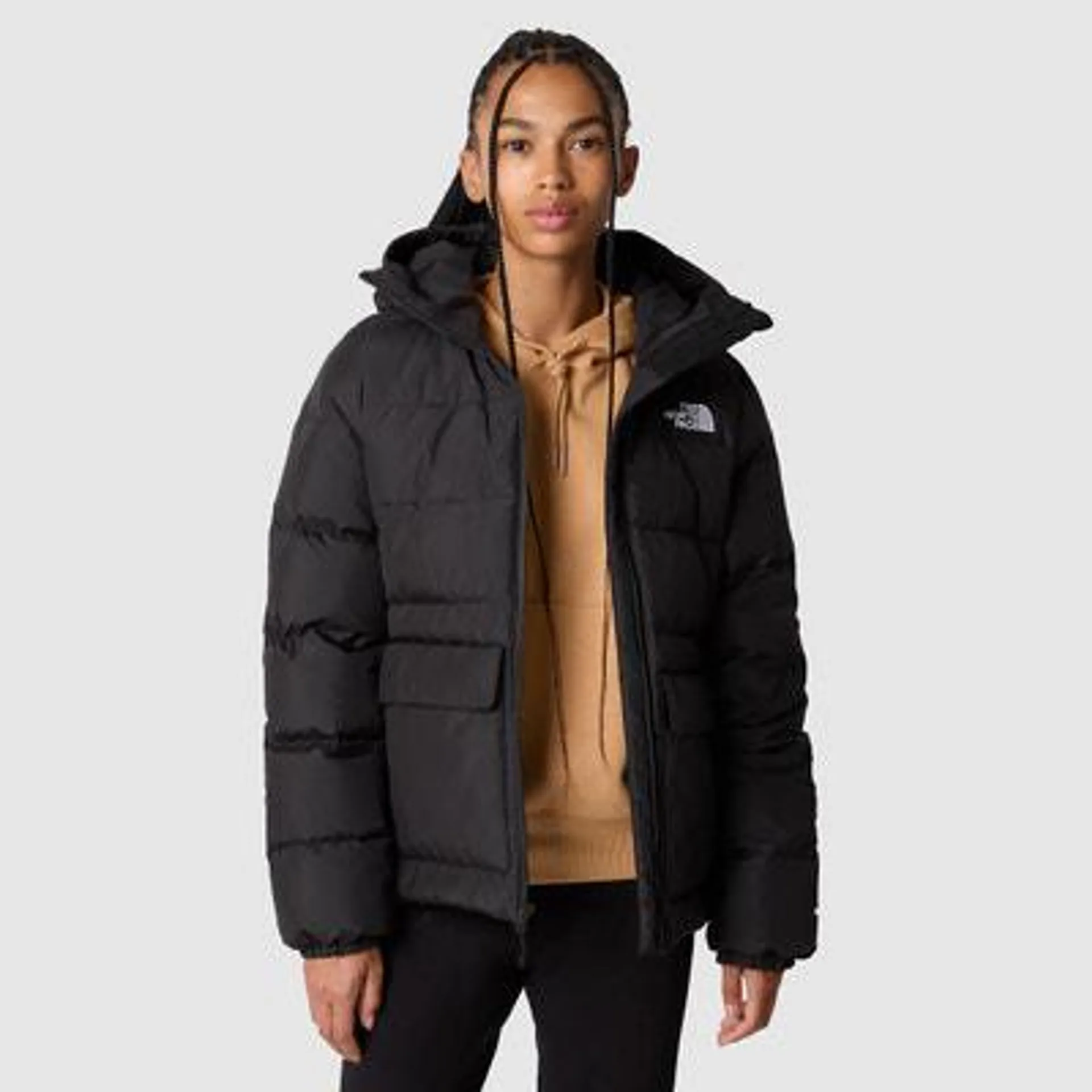 Gotham Hooded Padded Jacket with Embroidered Logo