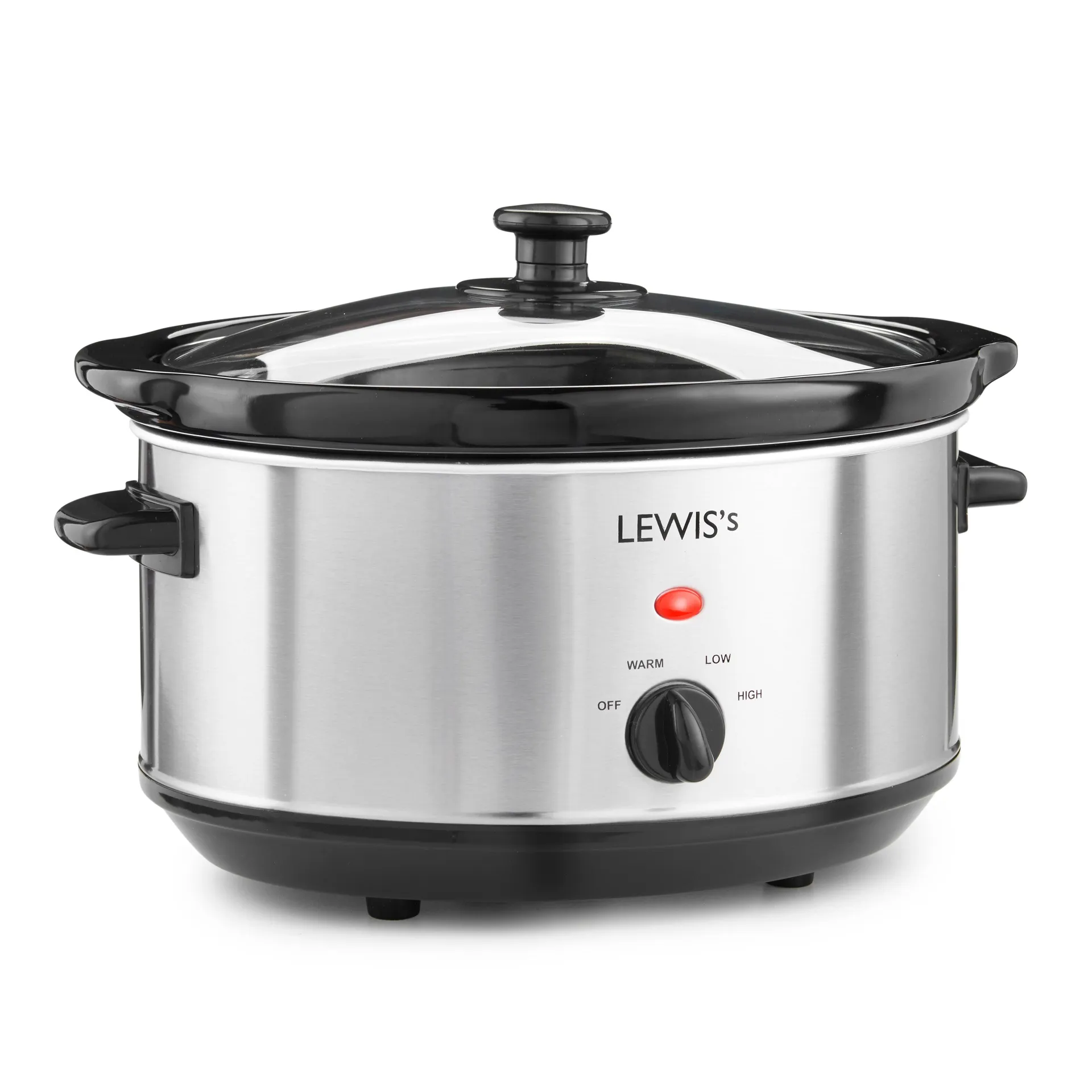 Lewis's Slow Cooker 3.5L Stainless Steel