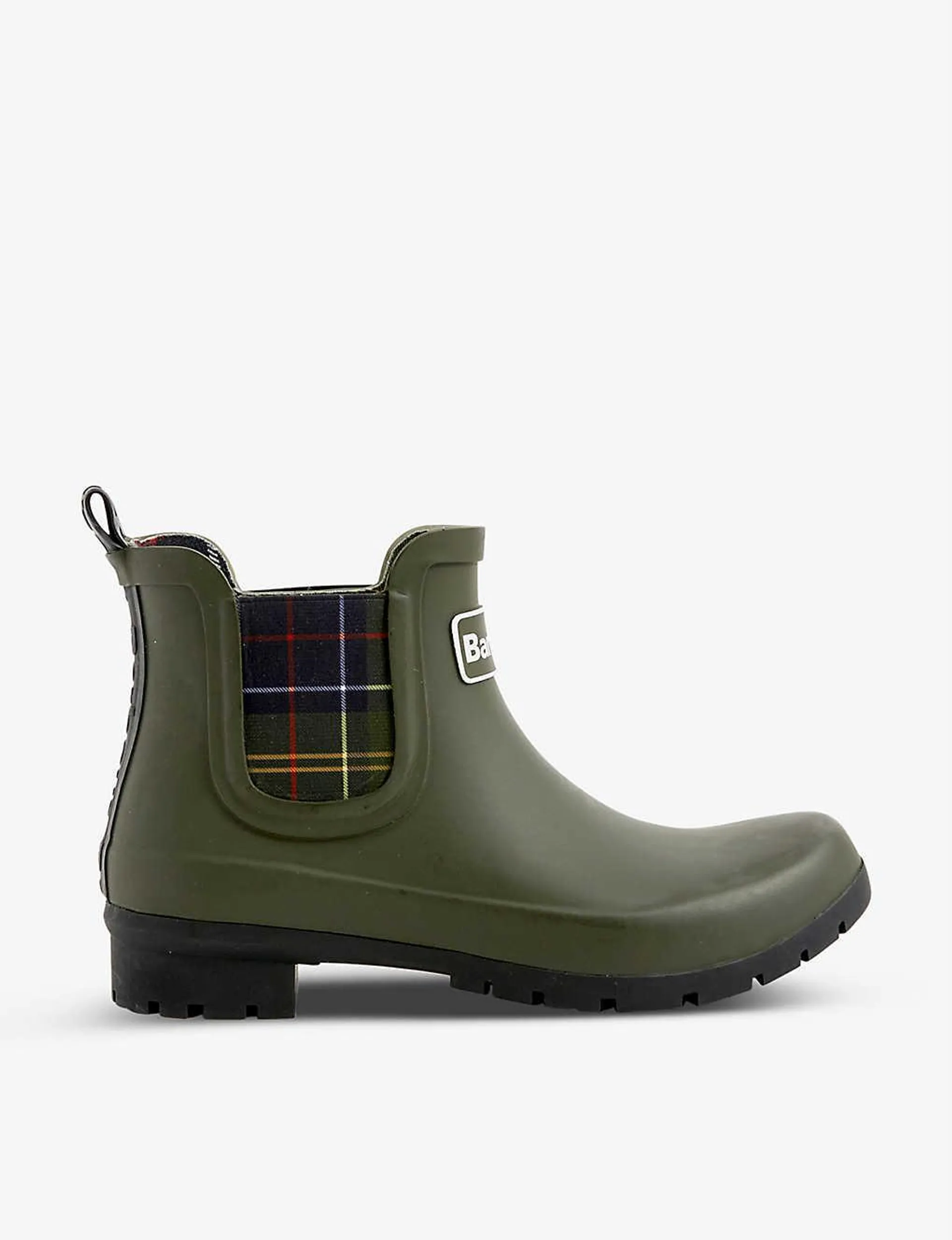 Kingham branded rubber wellington boots