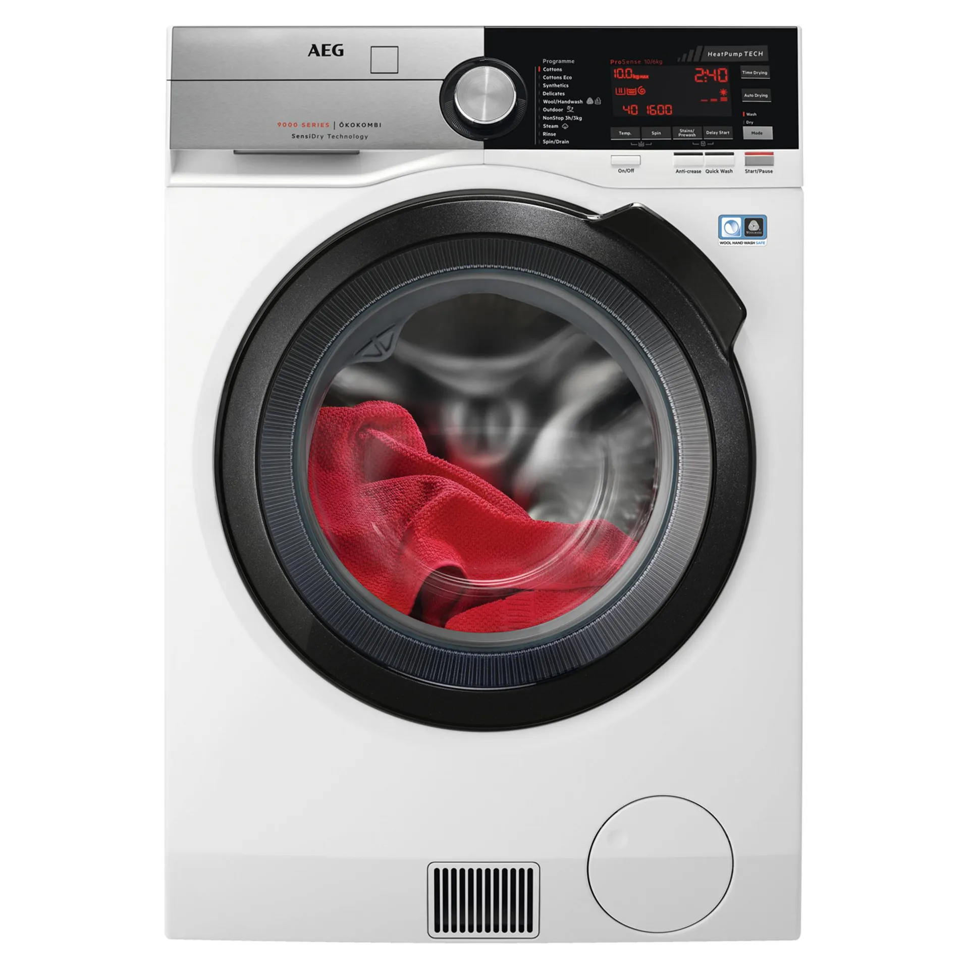 AEG 9000 Series L9WEC169R 10kg/6kg Washer Dryer