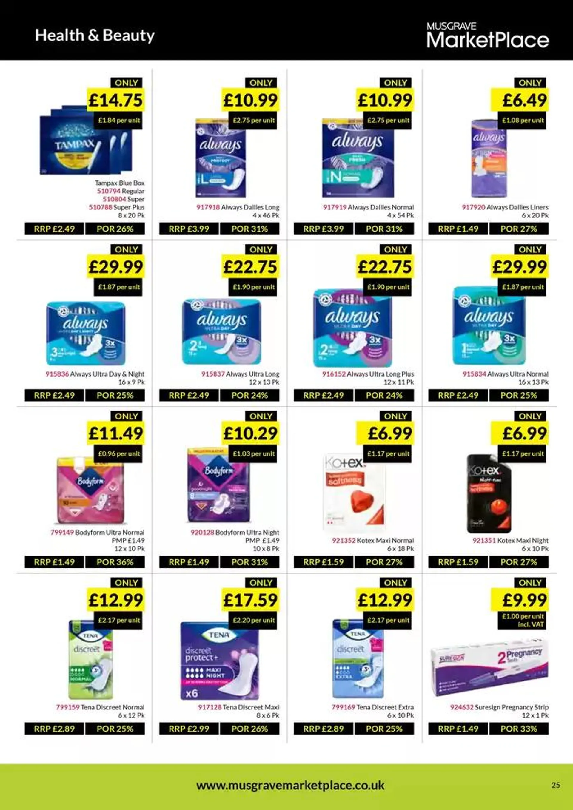 RETAIL DEALS from 8 October to 22 October 2024 - Catalogue Page 25