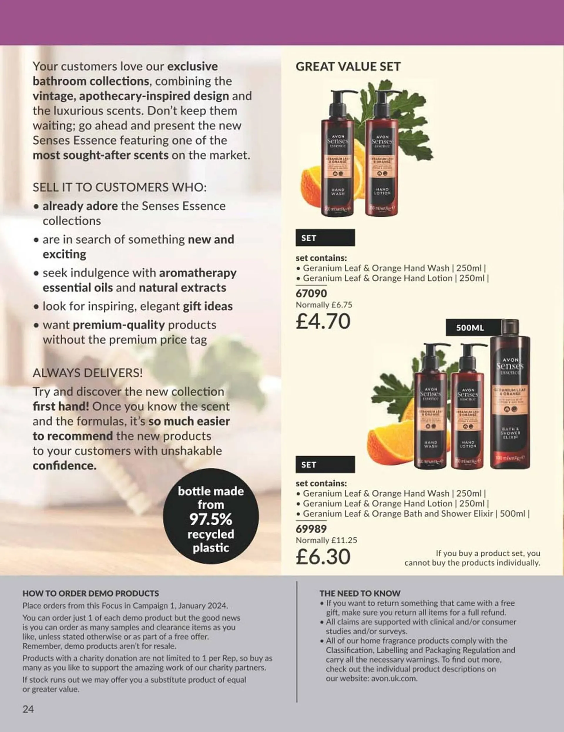 Avon leaflet from 1 March to 31 March 2024 - Catalogue Page 24