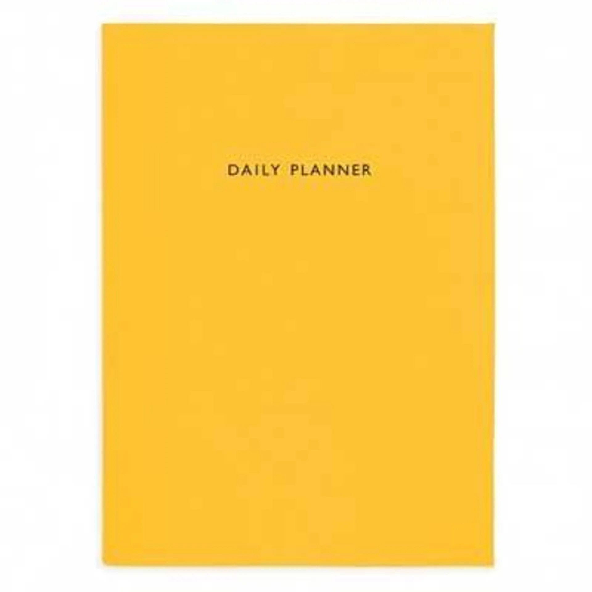 Neon Amber Undated Daily Planner