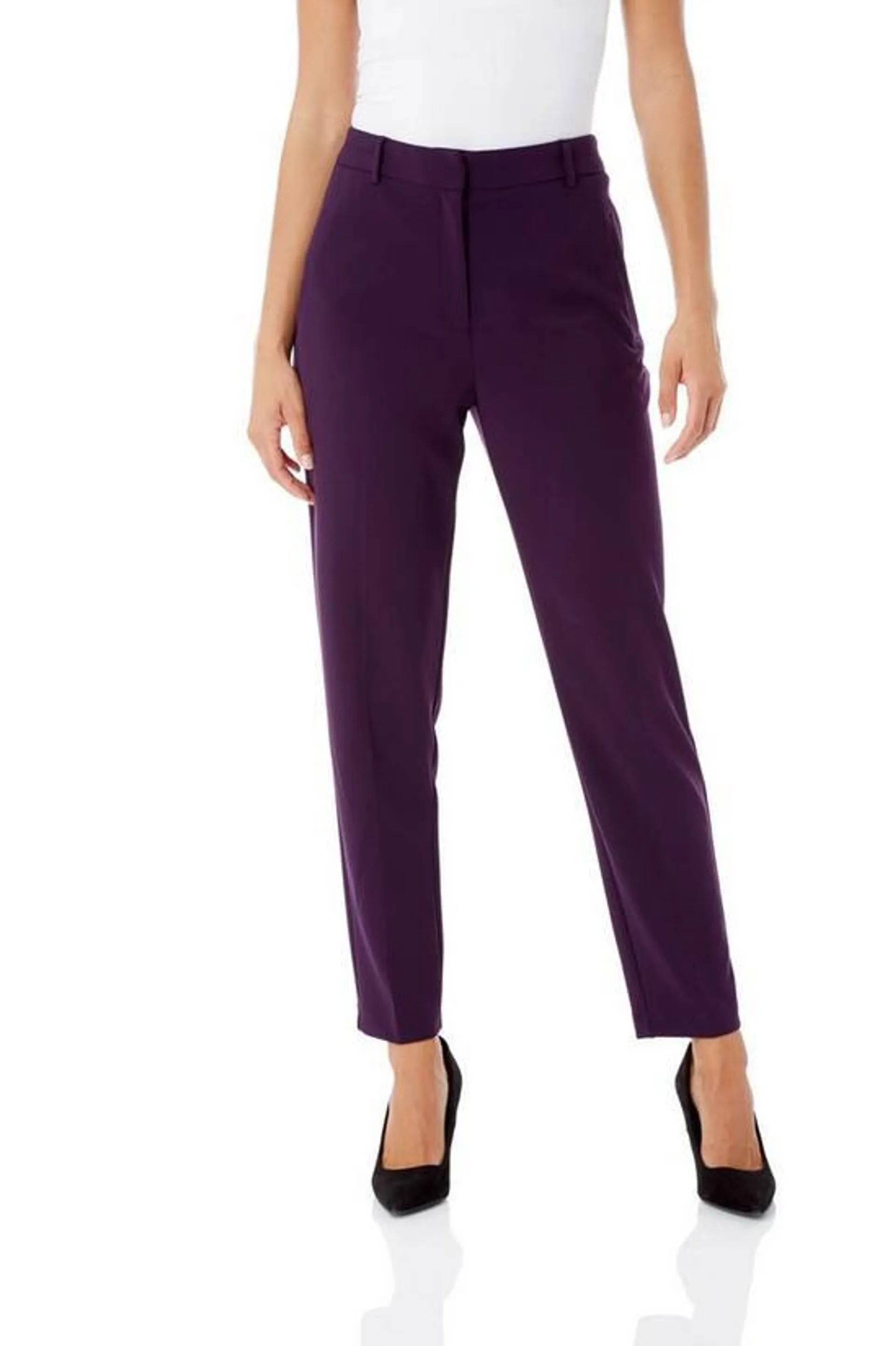 Short Straight Leg Stretch Trouser