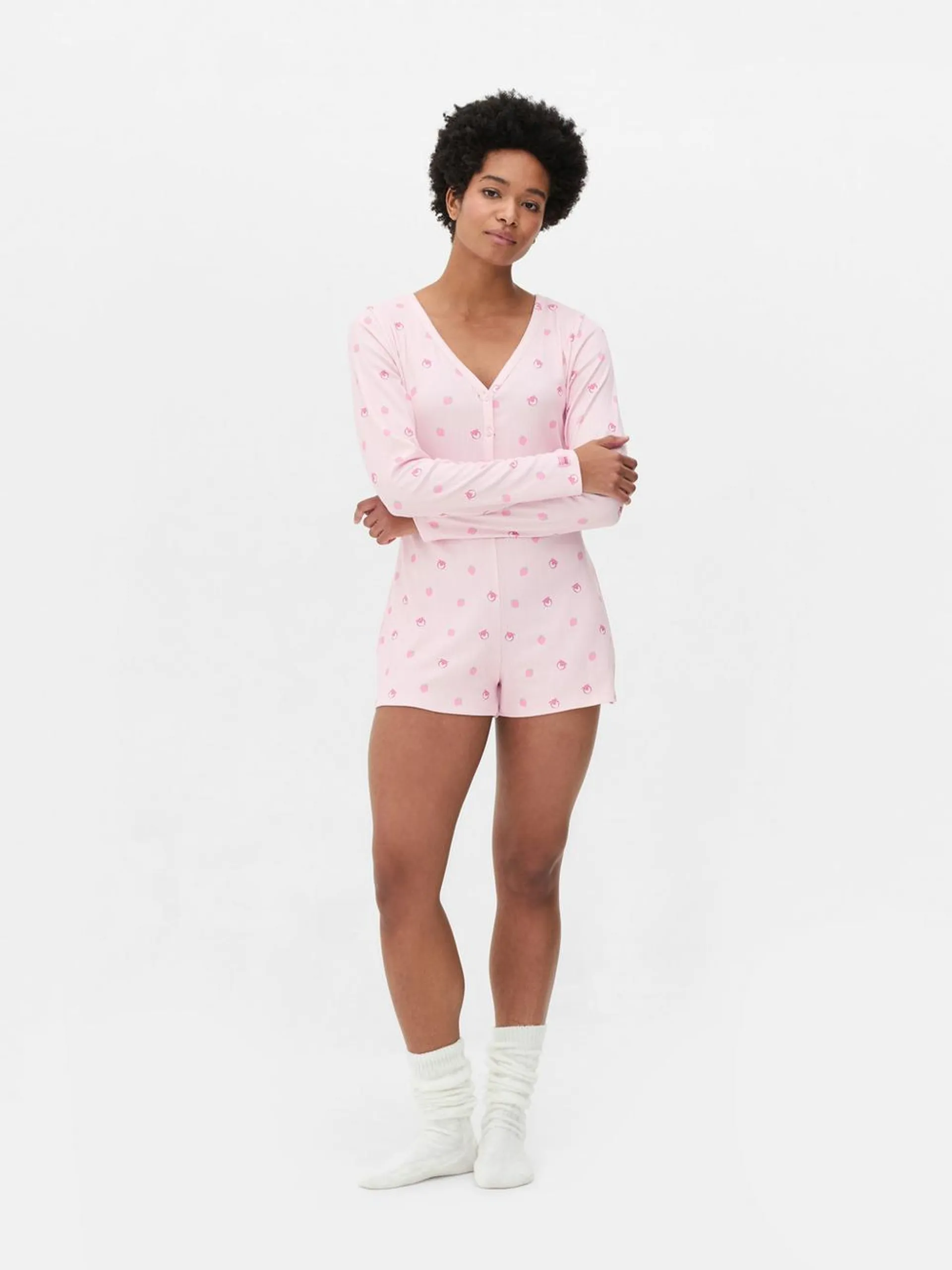 Disney’s Toy Story Lotso Long Sleeve Pyjama Romper