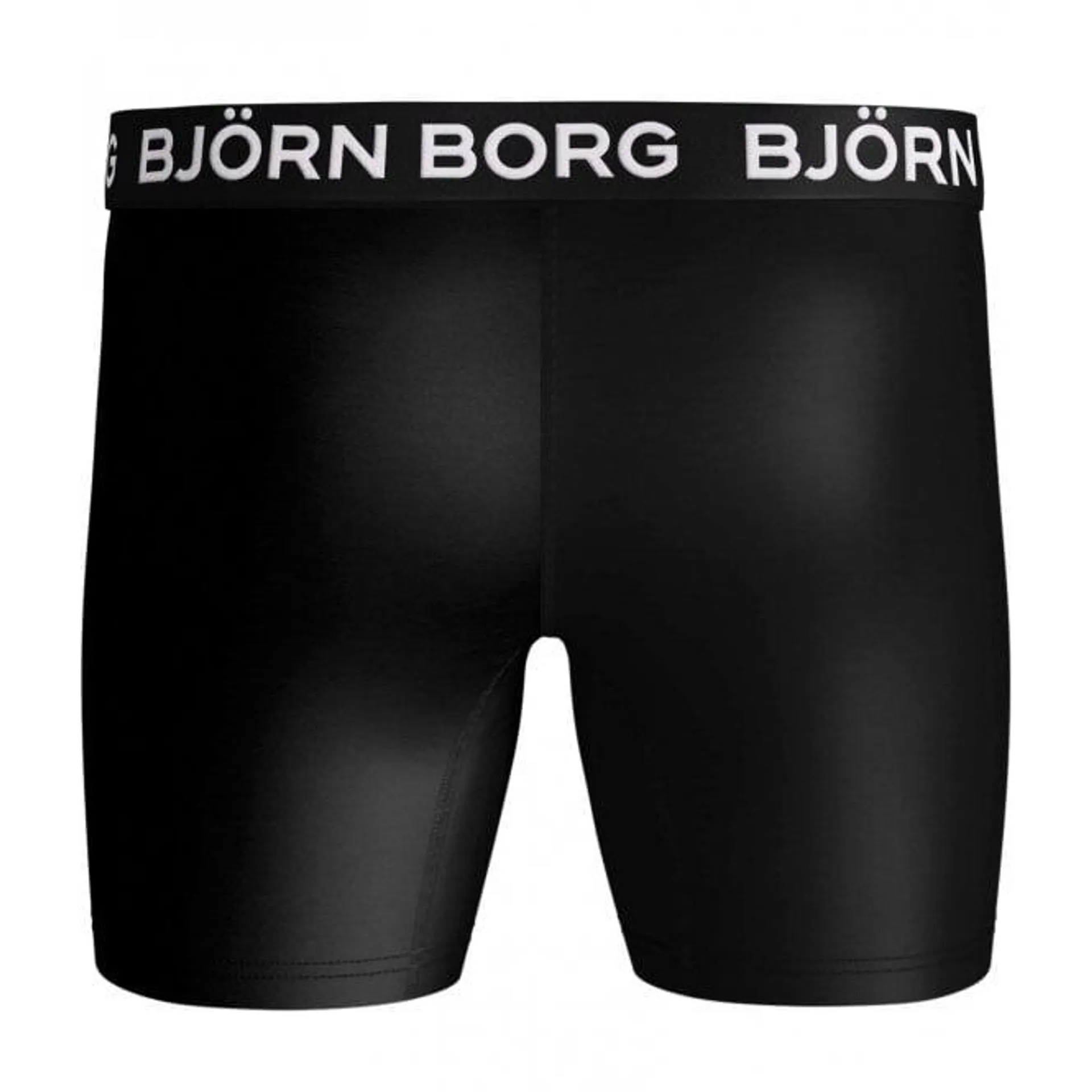 Bjorn Borg 3-Pack Performance Boys Boxer Trunks, Black