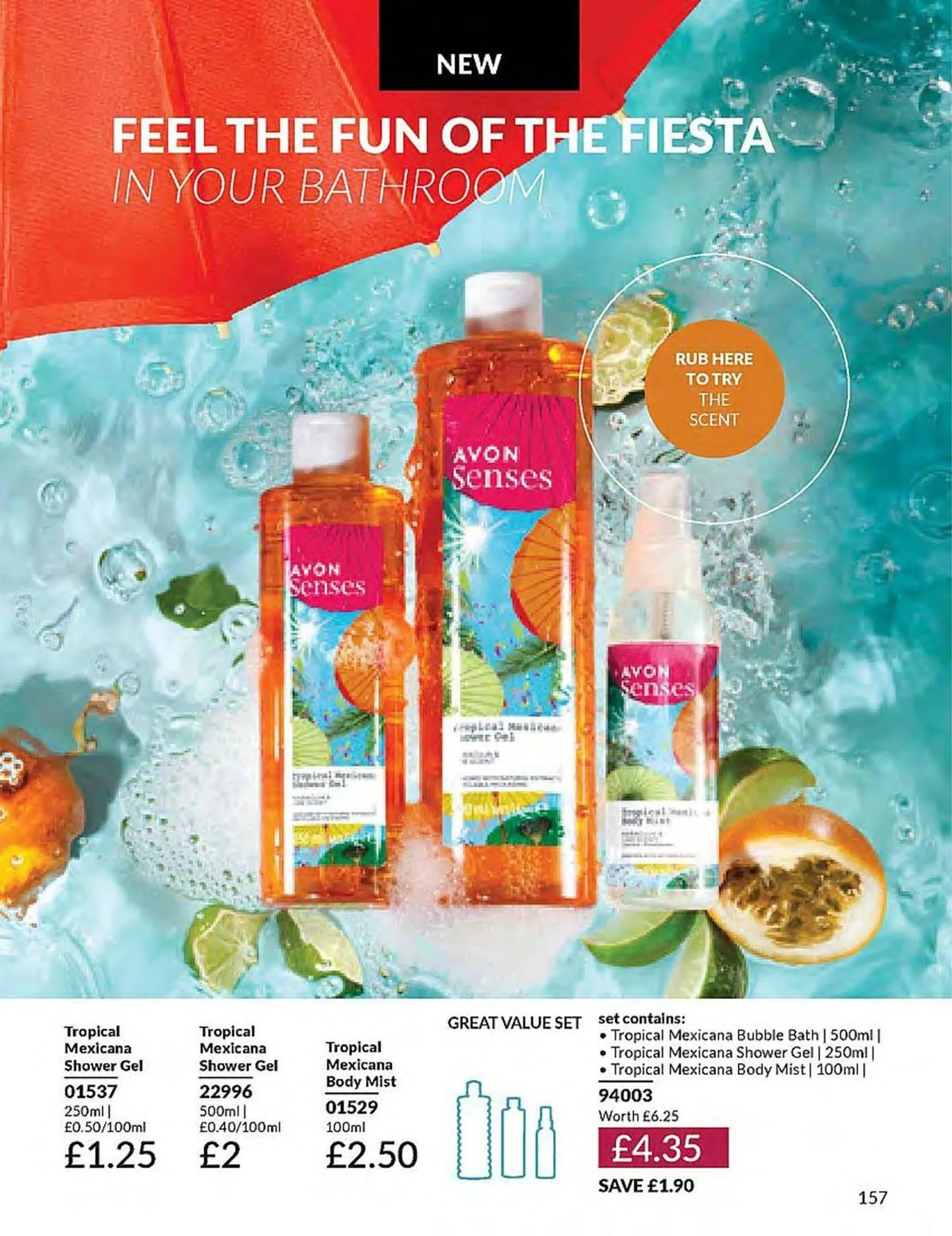 Avon leaflet from 1 May to 31 May 2024 - Catalogue Page 157