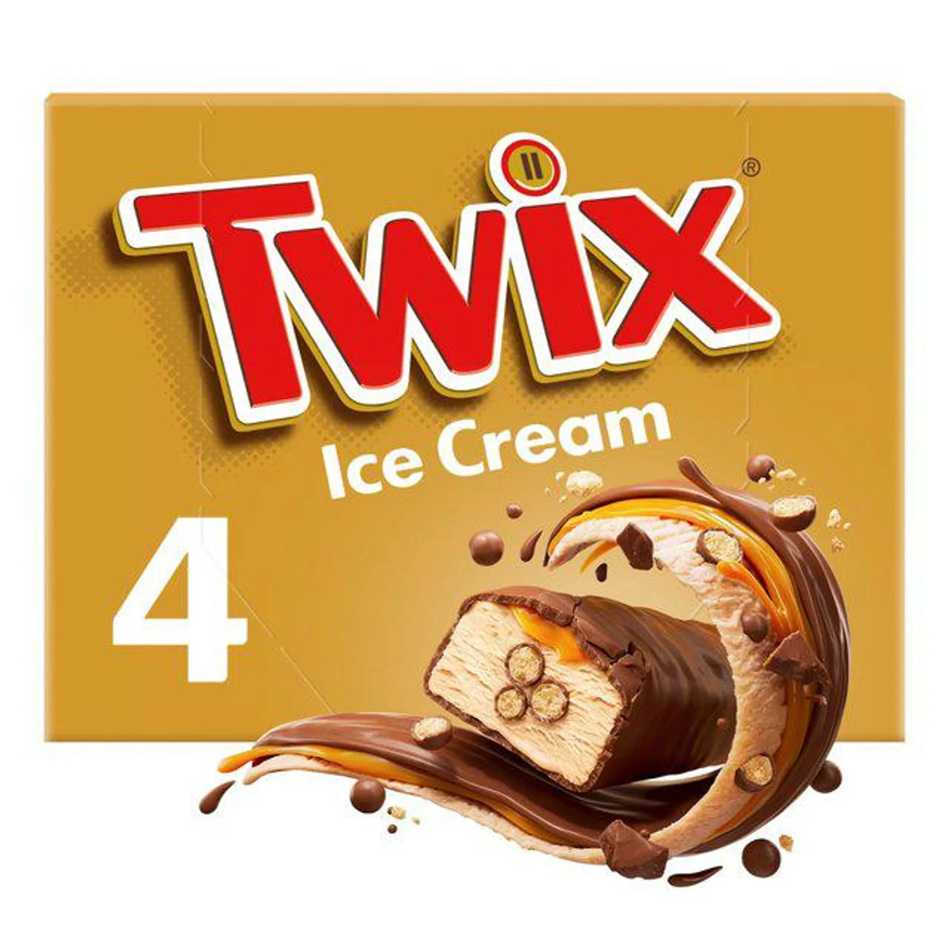 Twix Ice Cream 4 x 43ml