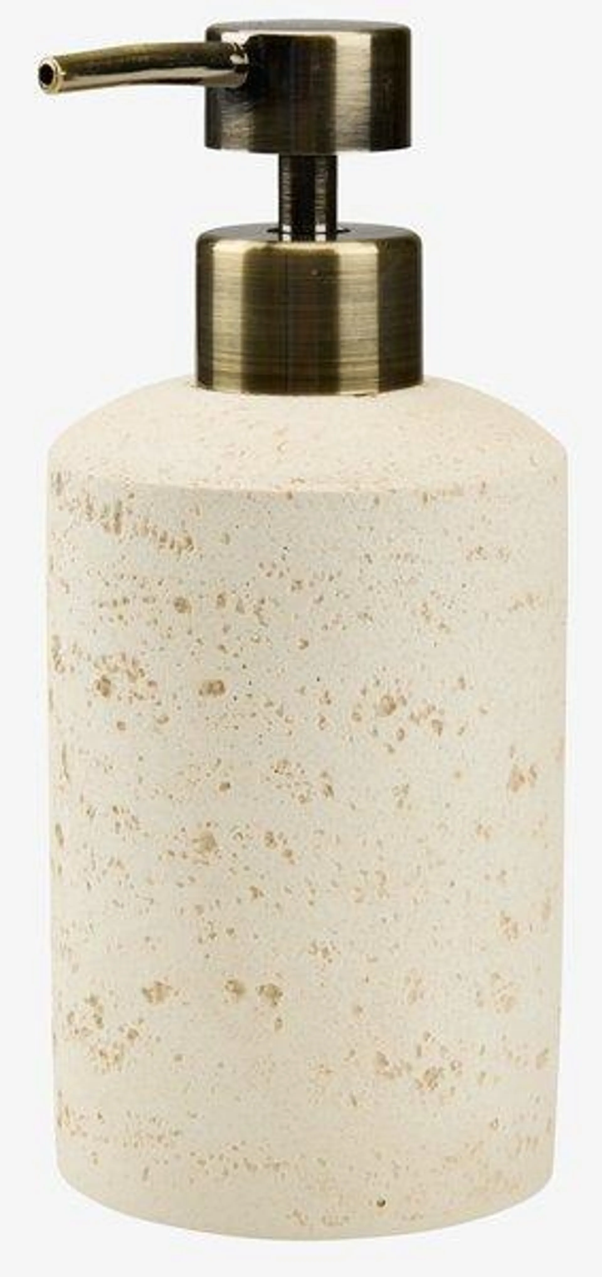 Soap dispenser TORUP beige stone