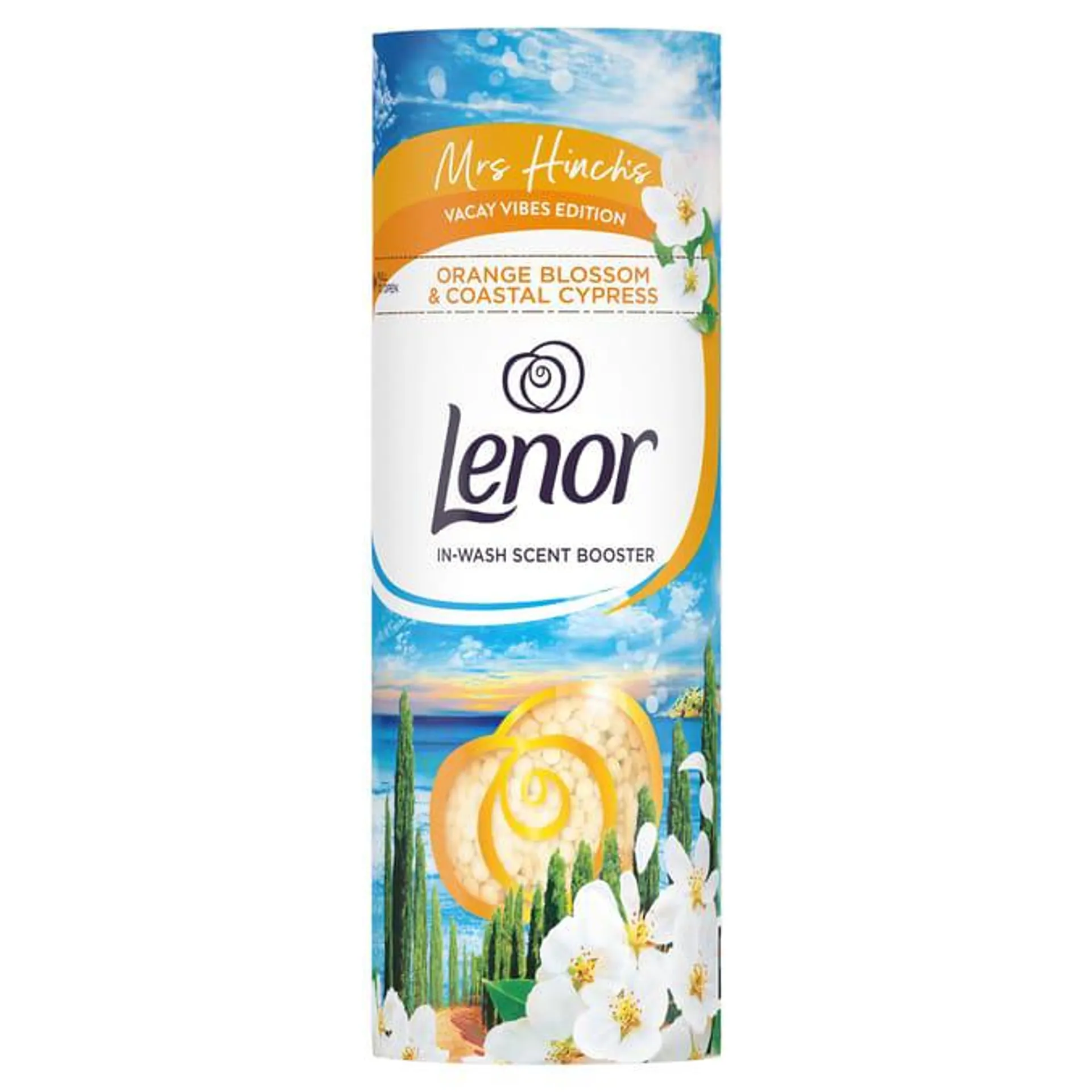 Lenor Mrs Hinch Vacay Vibes In-wash Scent Boosters 176g - Orange Blossom & Coastal Cypress