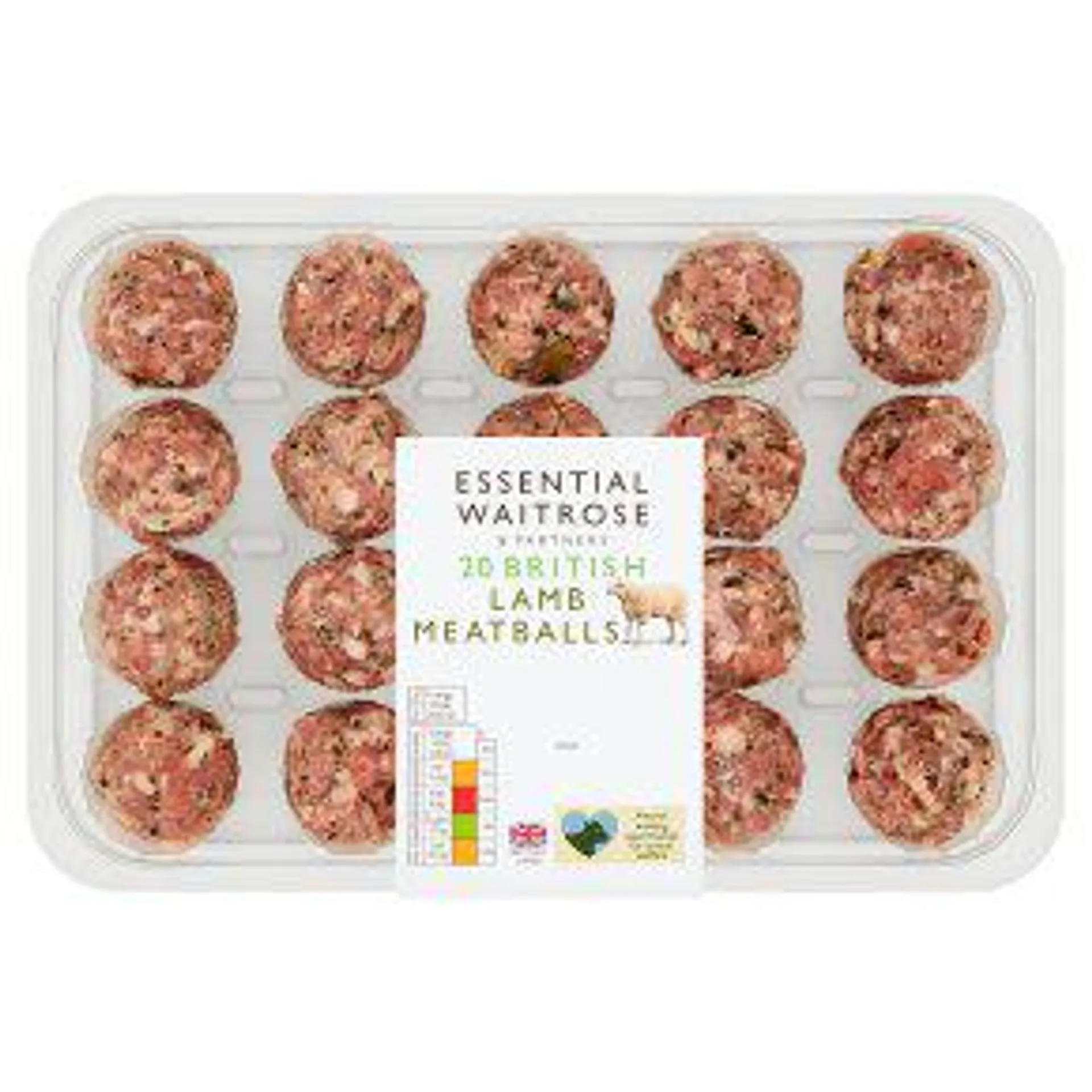Essential 20 British Lamb Meatballs