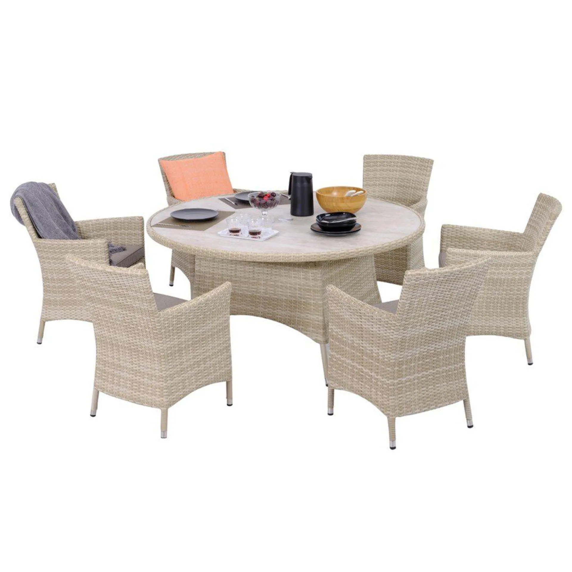 Henley 6 Seat Garden Dining Set