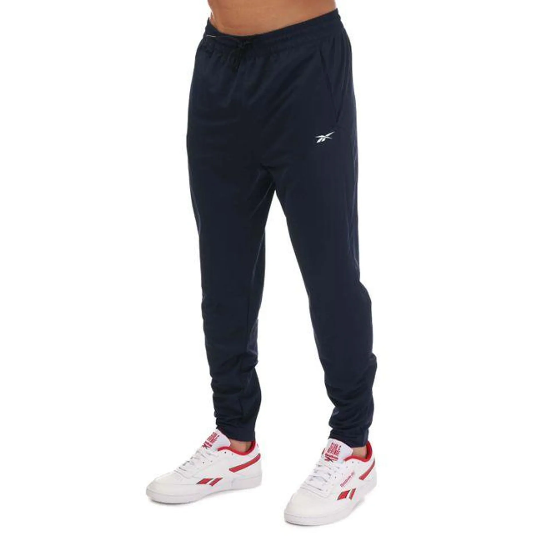 Reebok Mens Workout Ready Track Pants in Navy