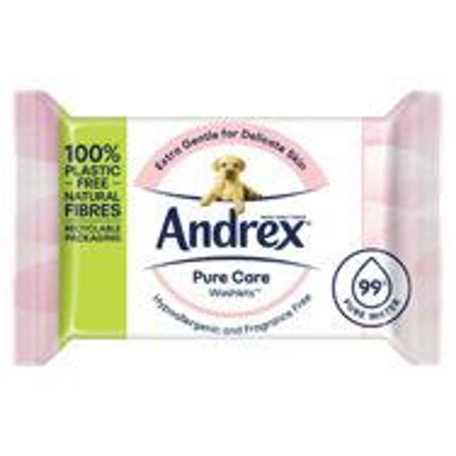 Andrex Pure Care Washlets Moist Toilet Tissue Single Pack