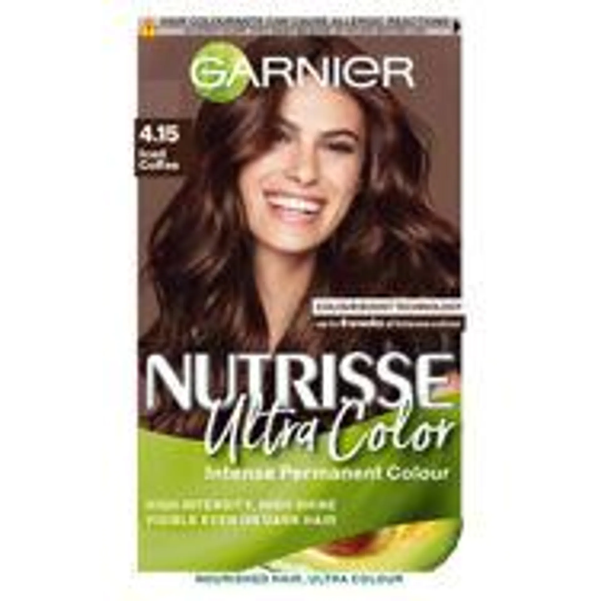 Garnier Nutrisse 4.15 Iced Coffee Brown Permanent Hair Dye
