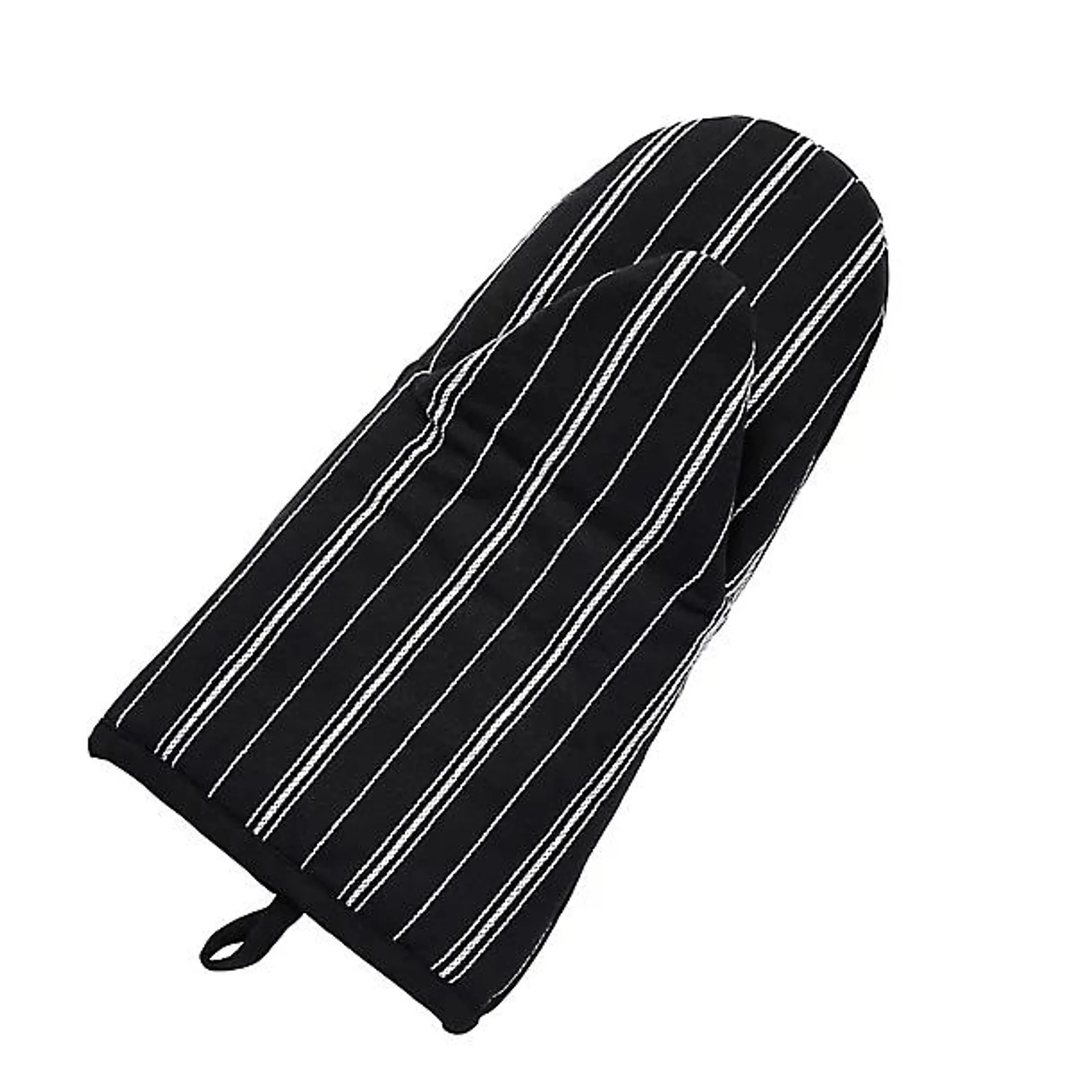 Lakeland Black Butcher’s Stripe Oven Mitt