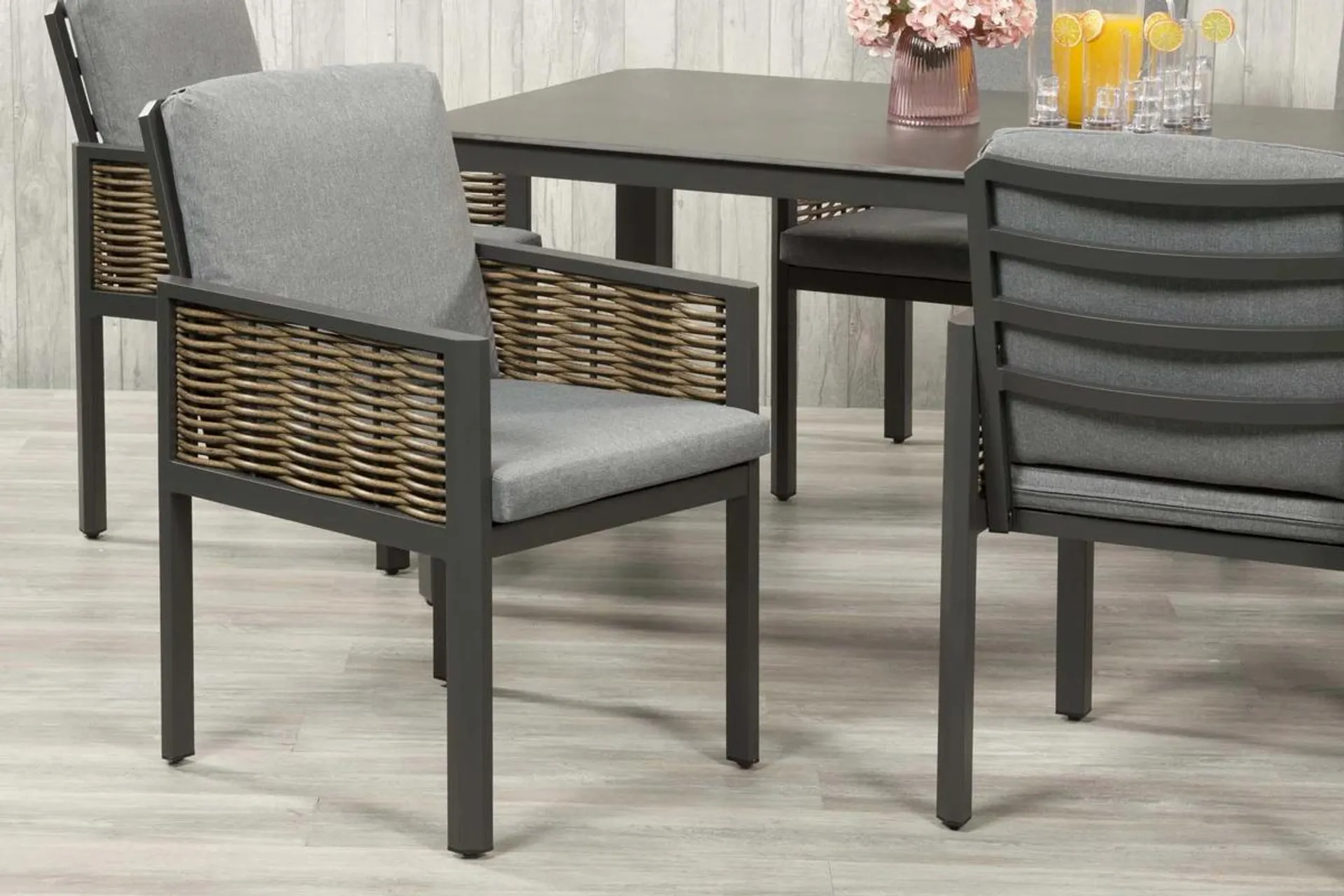 Milano 6 Seat Dining Set