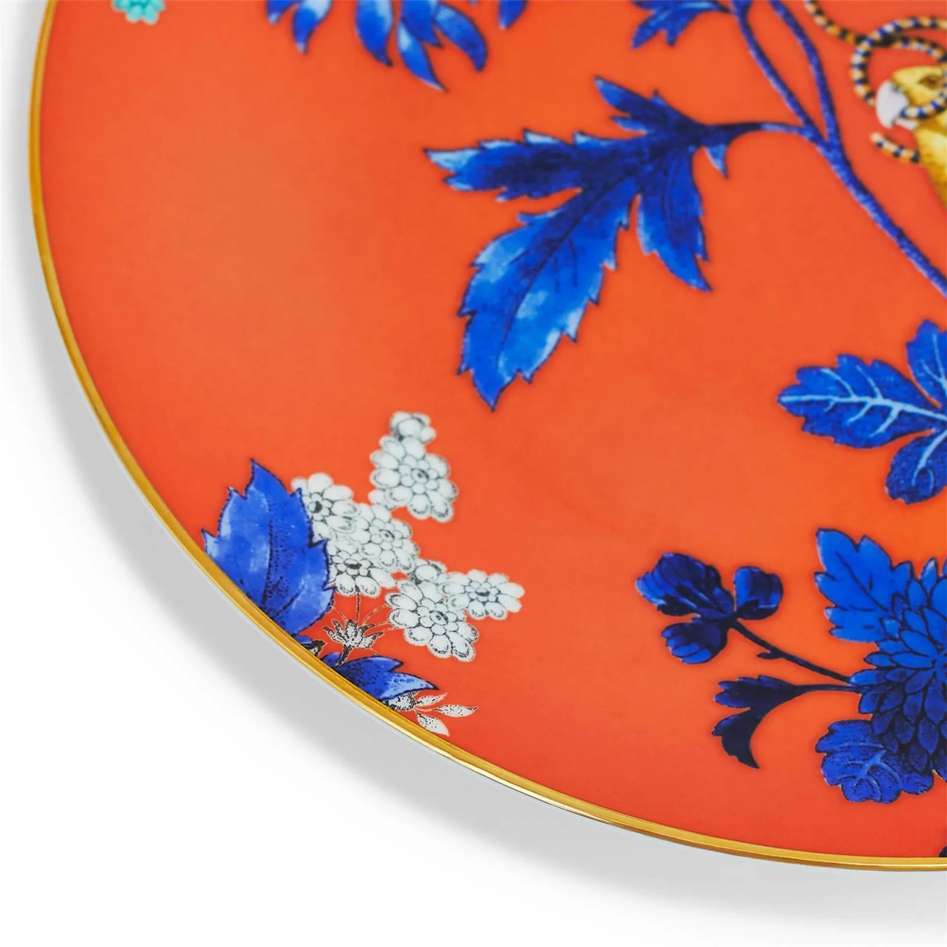 Wonderlust Golden Parrot Plate