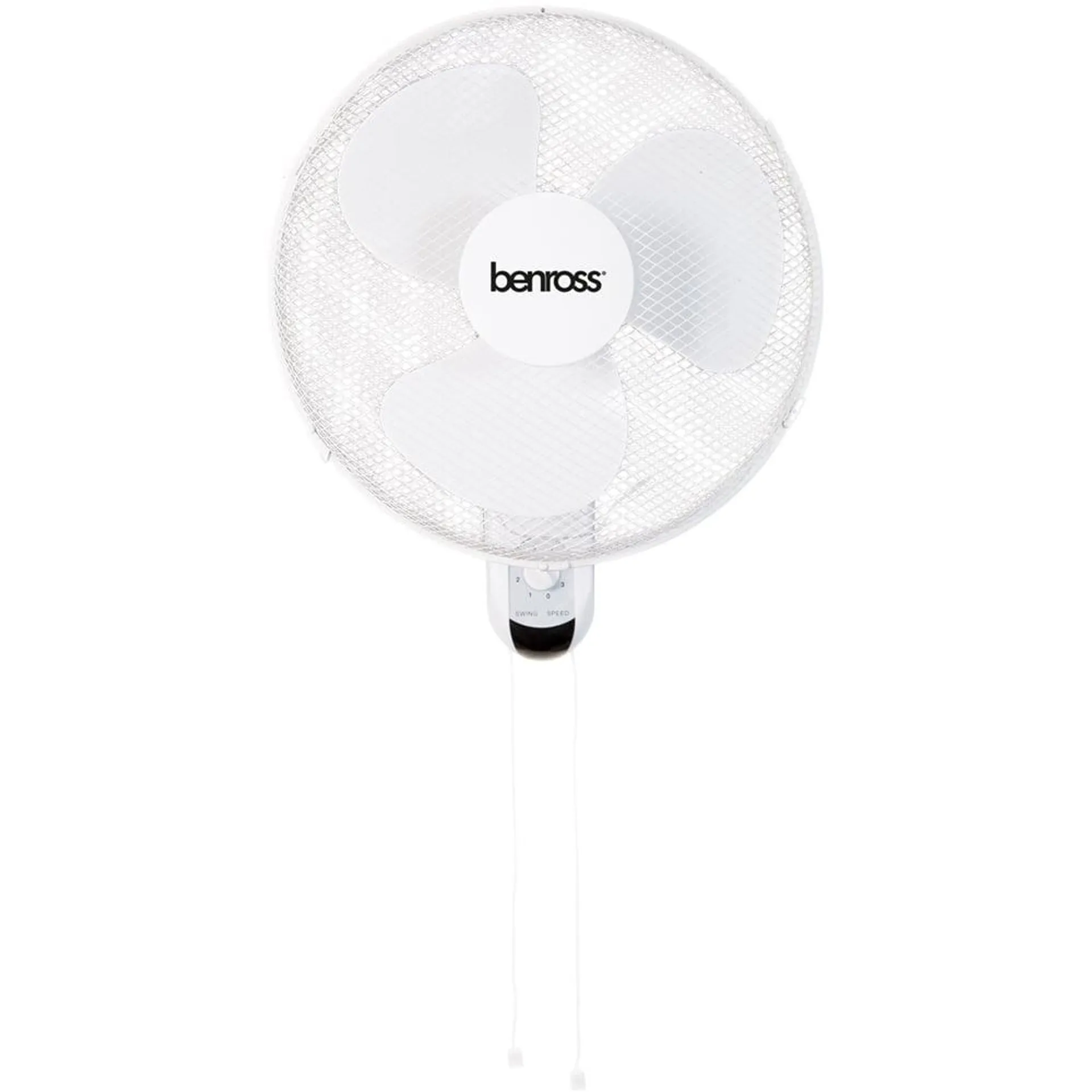 Benross White Wall Fan 16 inch