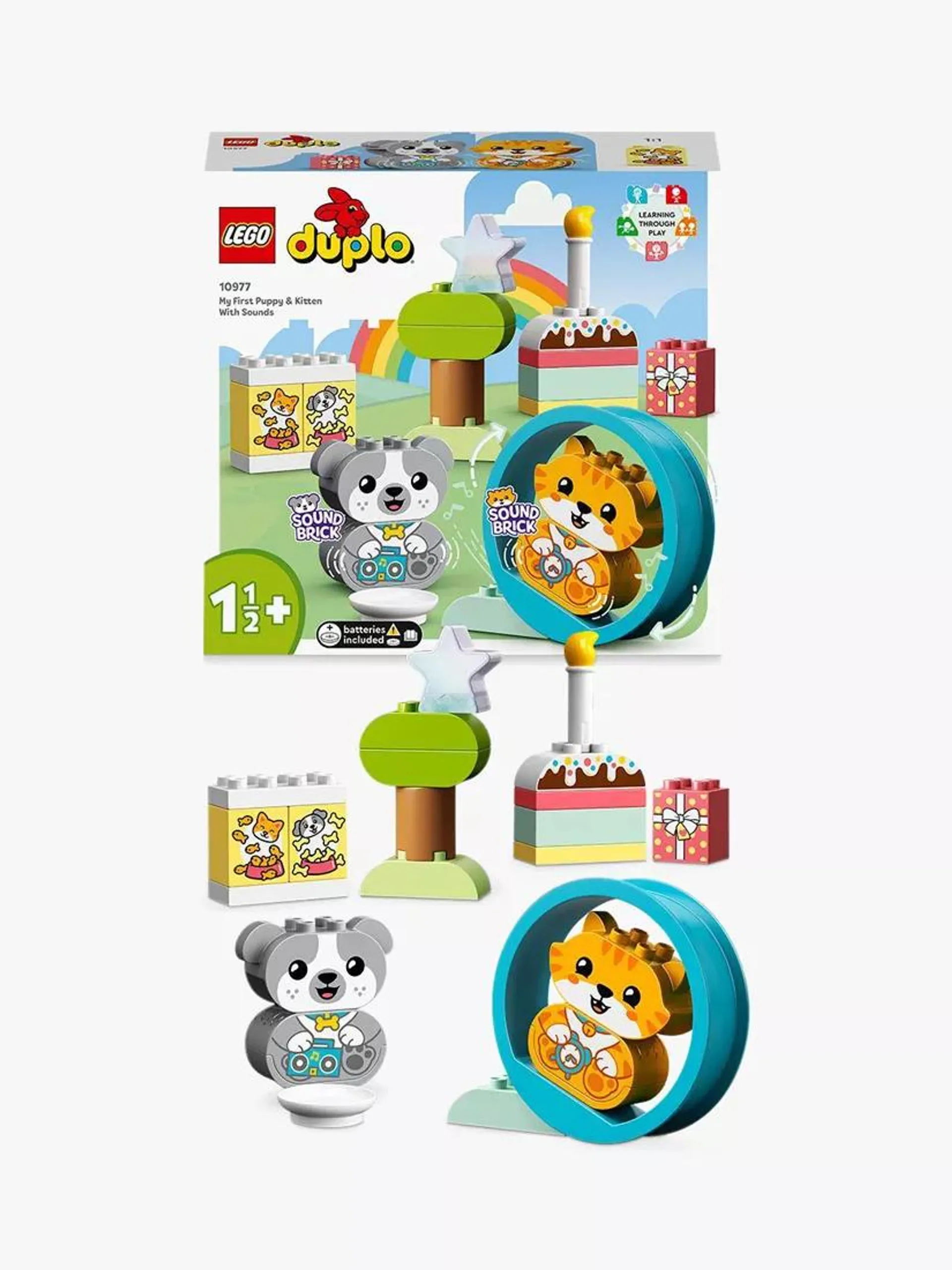 DUPLO 10977 My First Puppy & Kitten With Sounds