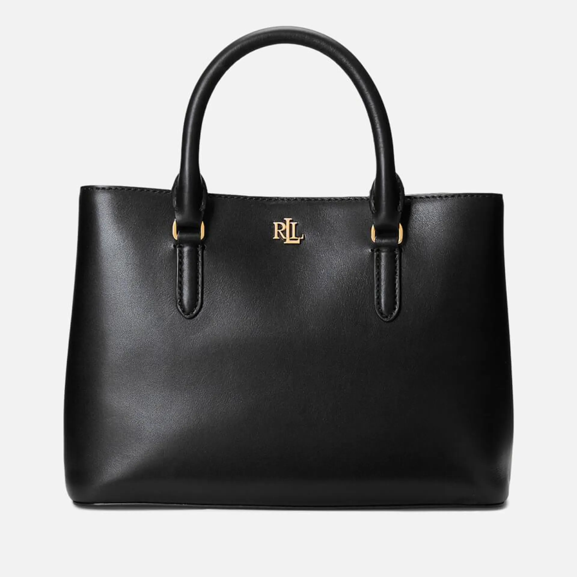 Lauren Ralph Lauren Marcy Leather Small Tote Bag