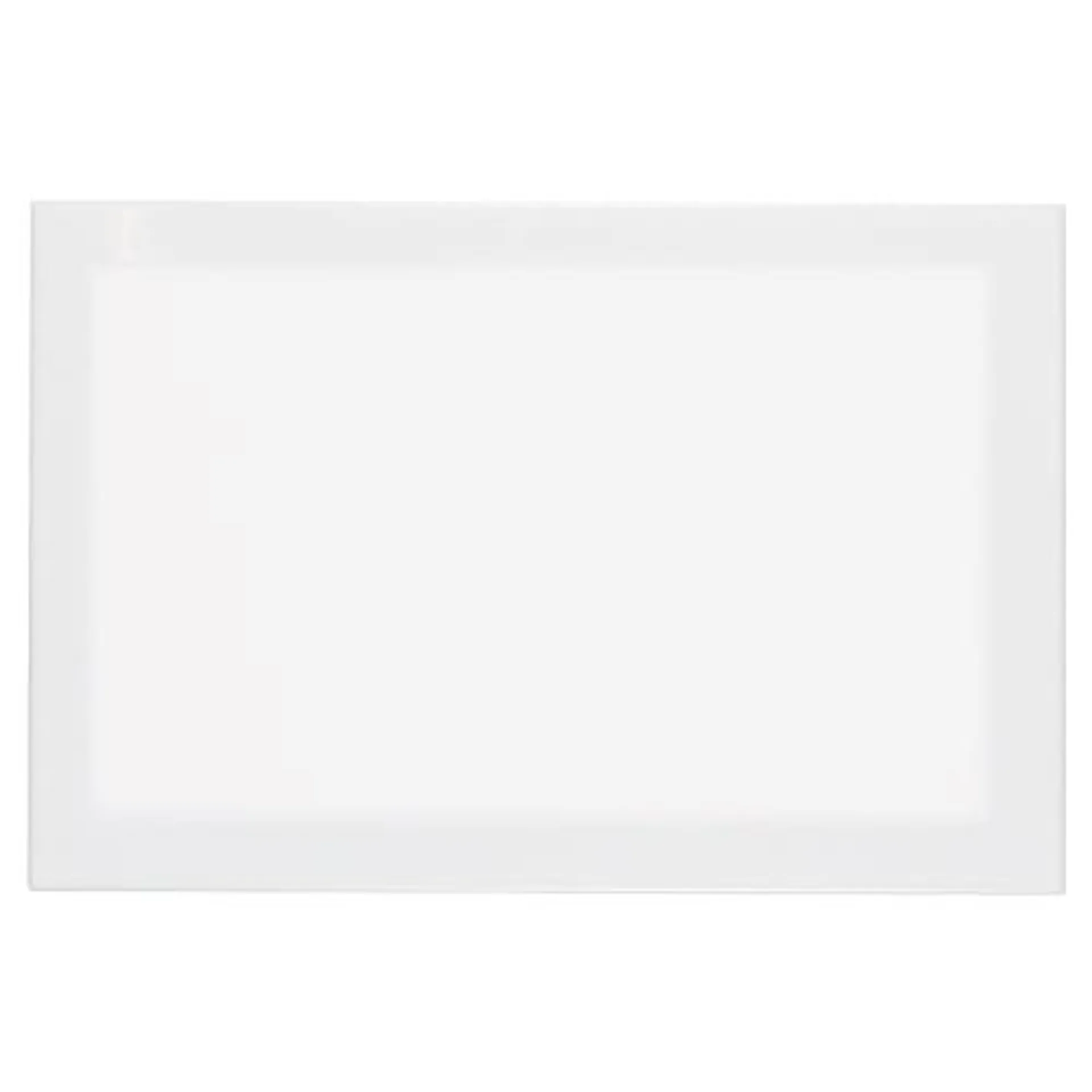 Wickes Bevelled Edge White Ceramic Wall Tile - 300 x 200mm - Sample