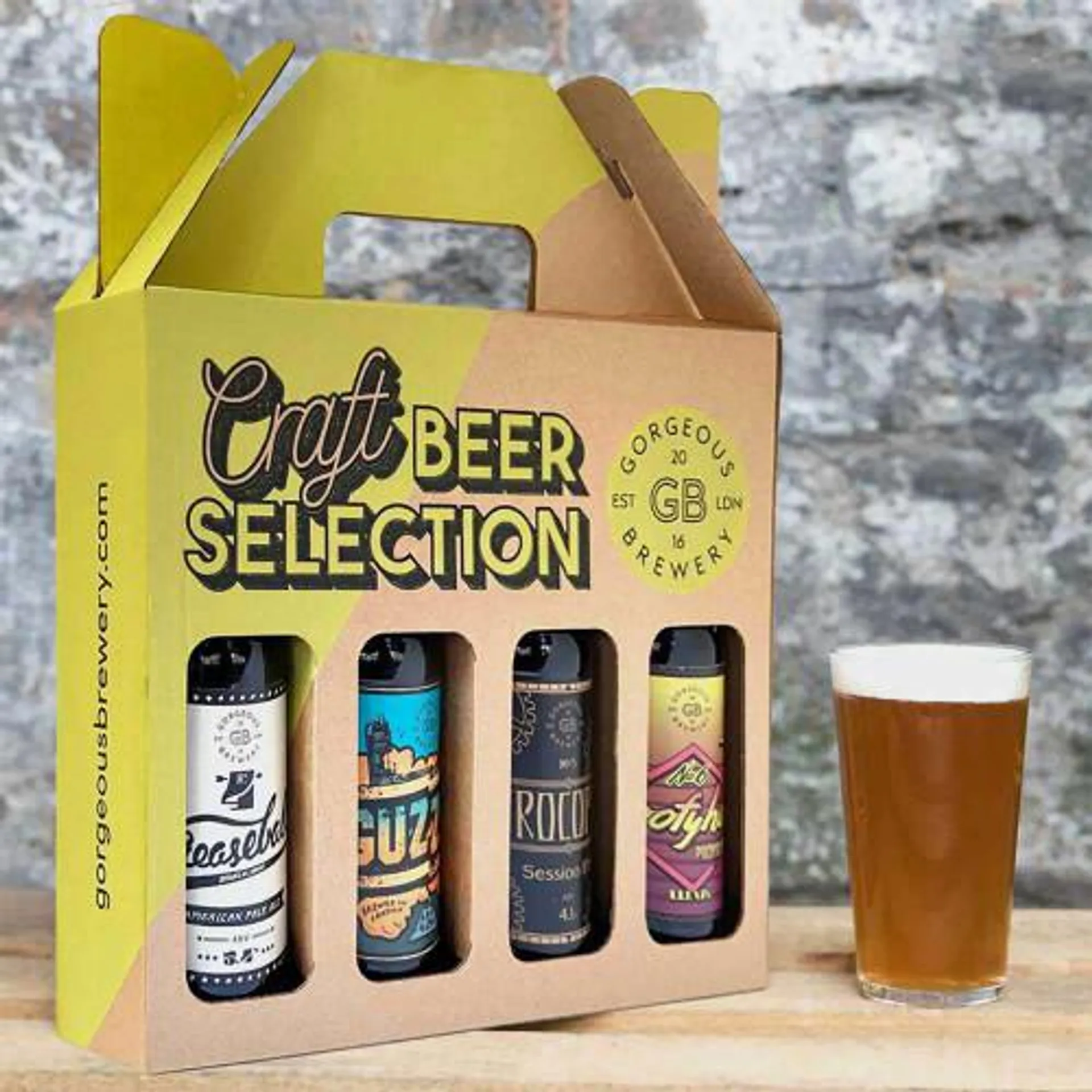 Gorgeous Brewery Craft Beer Selection – 4 Pack