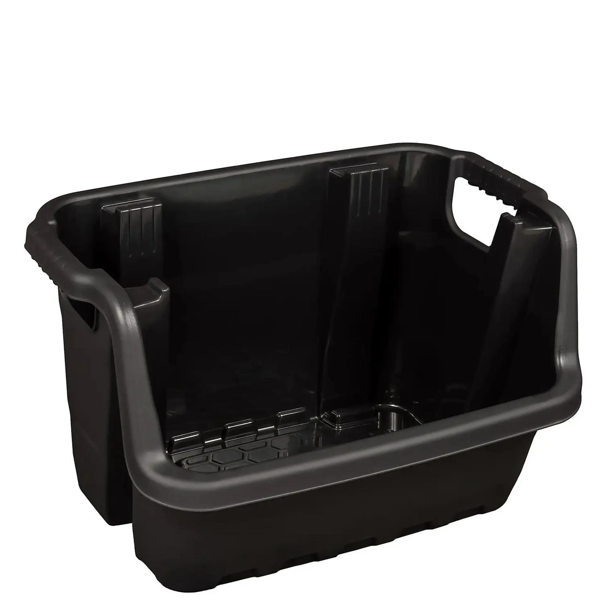 Strata Heavy Duty Stacking Crate - Black